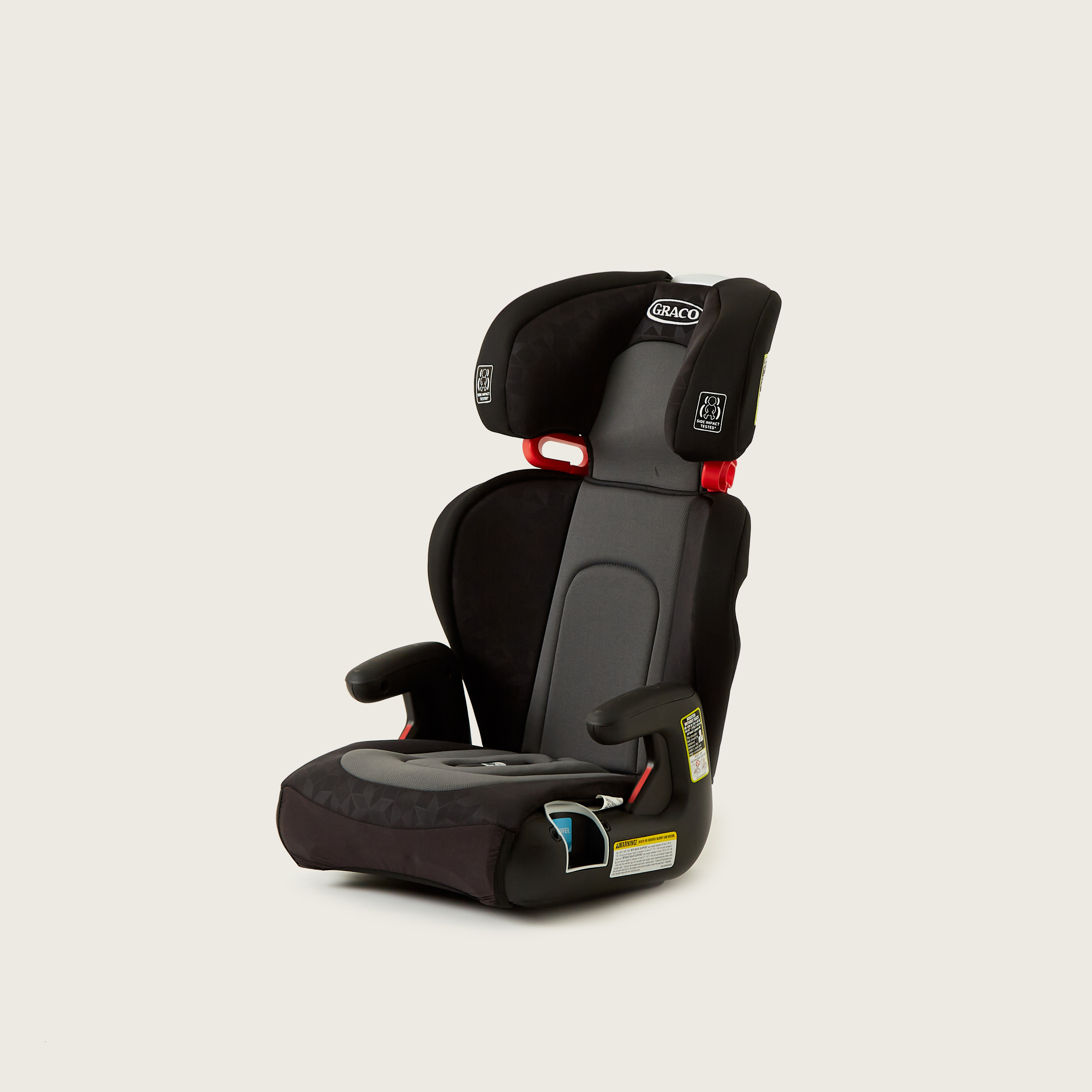 مقعد سيارة تربو تيك ألونج كين من جراكو - أسود (حتى 12 عامًا)-baby-gear-carseats-image-1