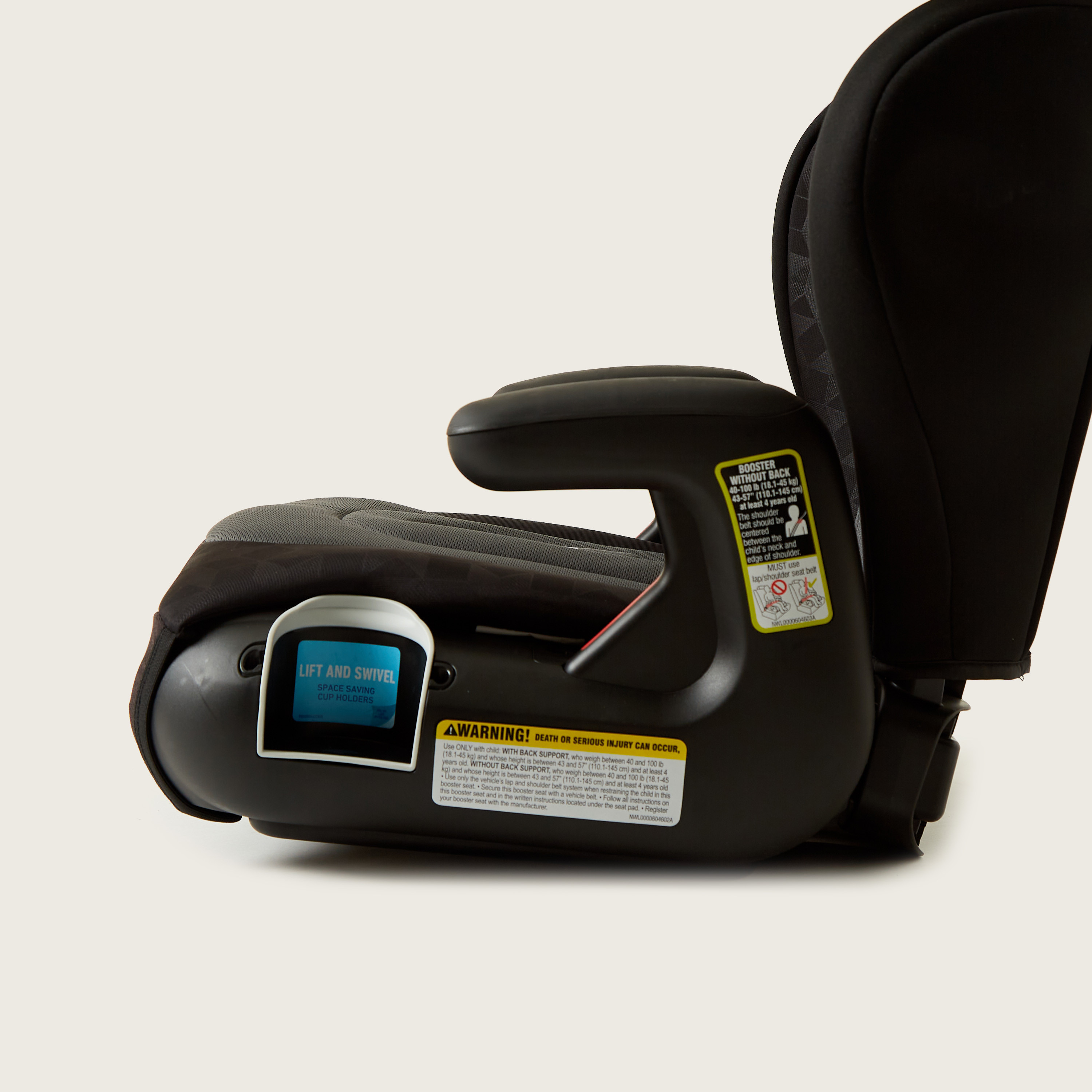 مقعد سيارة تربو تيك ألونج كين من جراكو - أسود (حتى 12 عامًا)-baby-gear-carseats-image-12