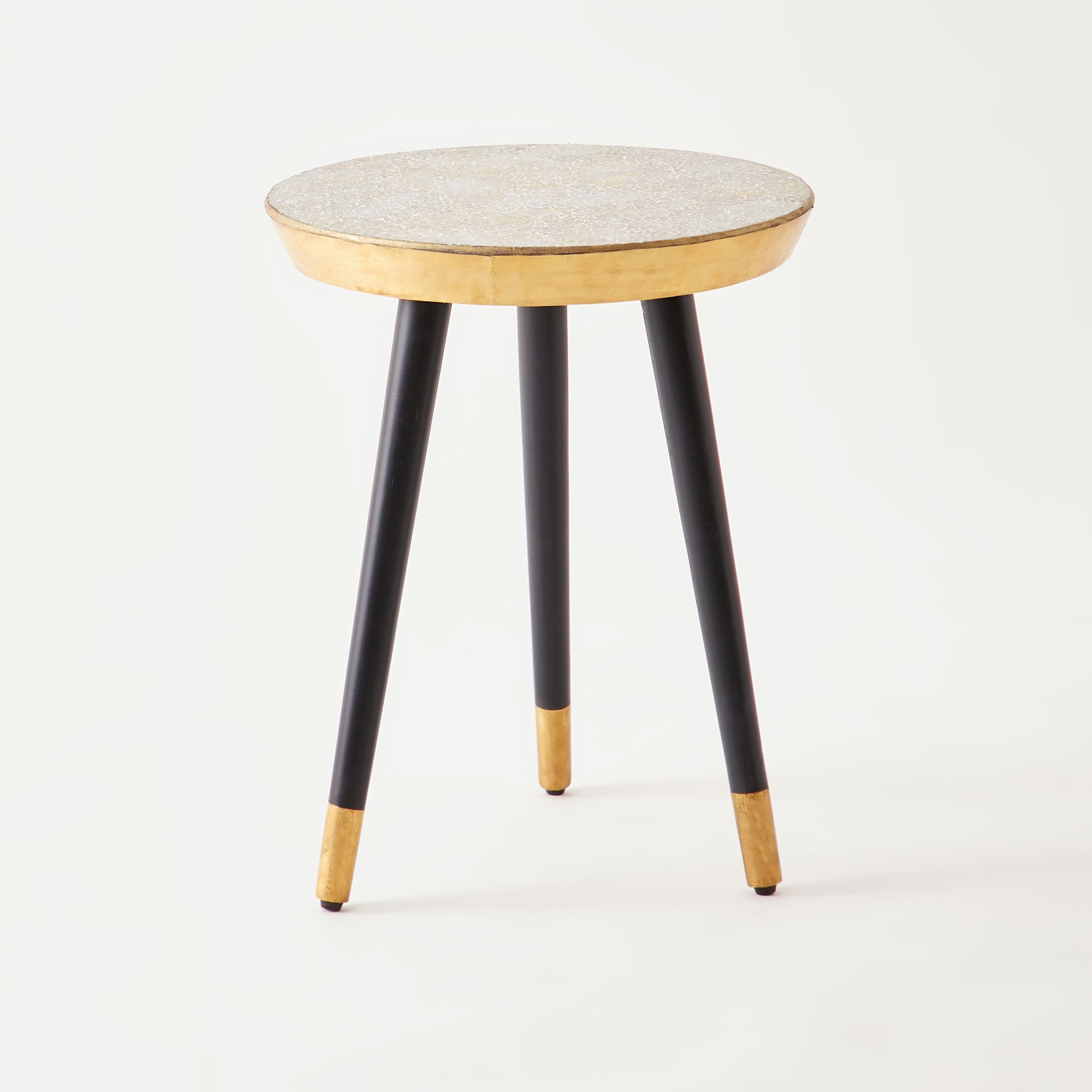 Tripod side store table