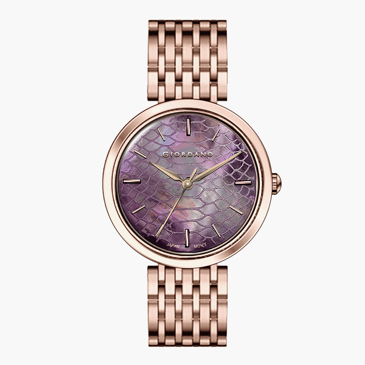 Giordano rose gold ladies watch hotsell