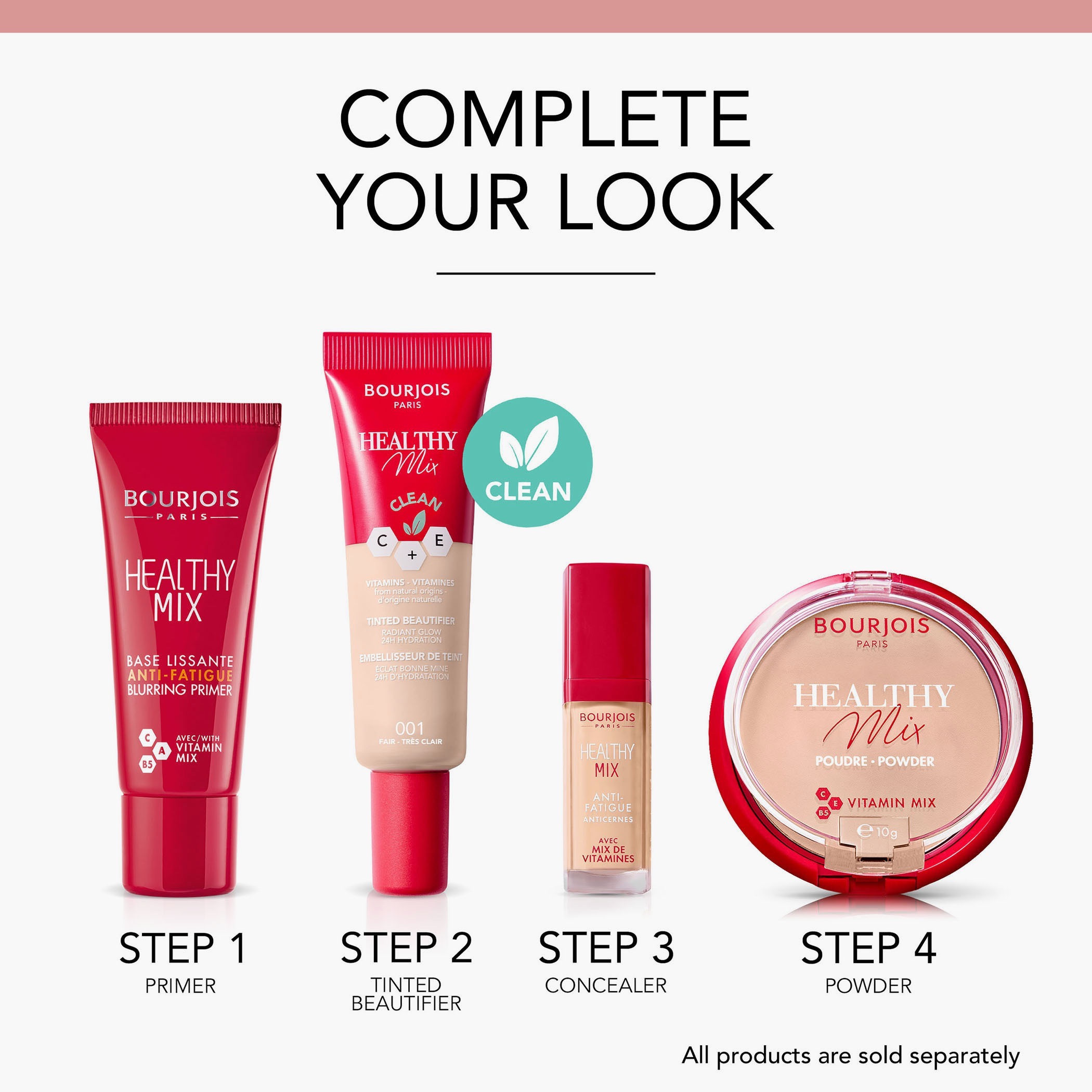 Shop Bourjois Healthy Mix Tinted Beautifier Online Centrepoint Saudi