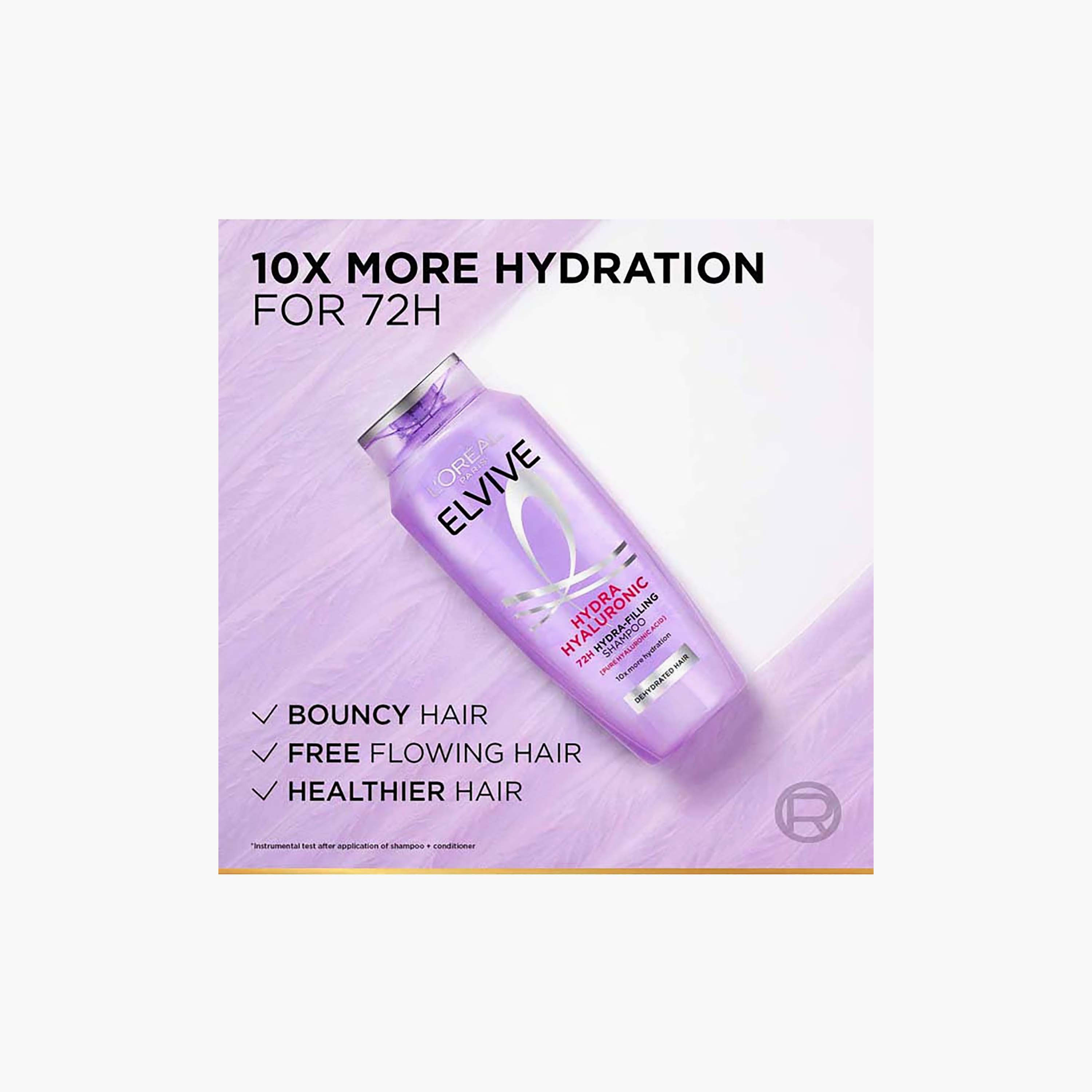 شامبو لوريال إلفيف هيالورون المرطب 400 مل-beautyandpersonalcare-hair-haircare-shampoos-image-2