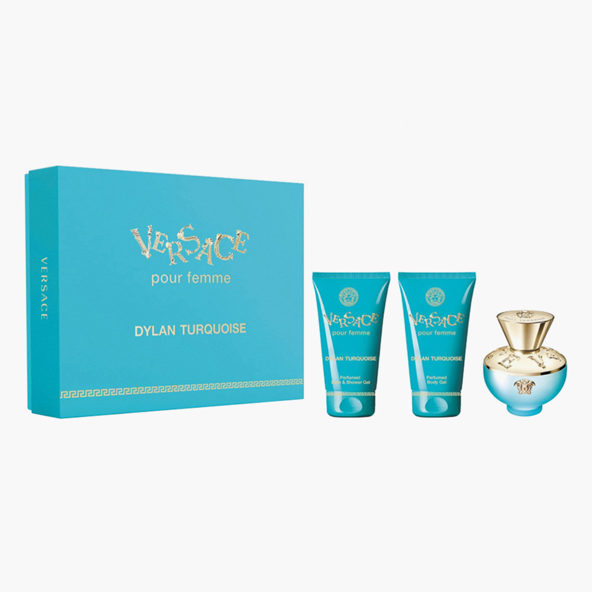 Versace Pour Femme Dylan Turquoise 3-Piece Eau de Toilette Set for Women - 50 ml-beautyandpersonalcare-giftsets-image-1