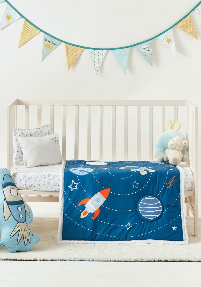 Juniors 2-Piece Space Print Comforter Set-Baby Bedding-image-0