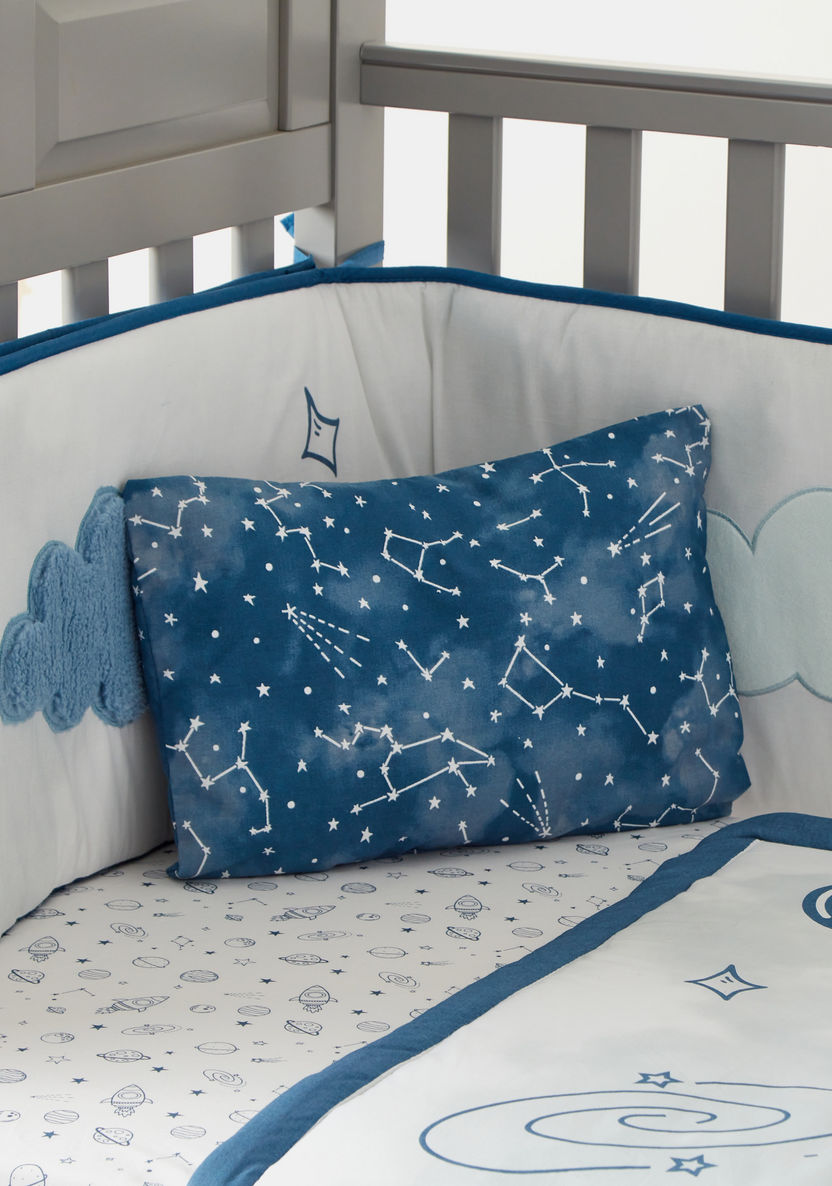Juniors 5-Piece Space Print Comforter Set-Baby Bedding-image-2