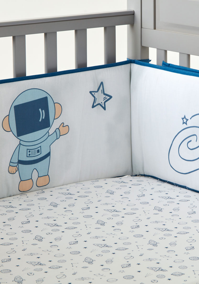 Juniors 5-Piece Space Print Comforter Set-Baby Bedding-image-5