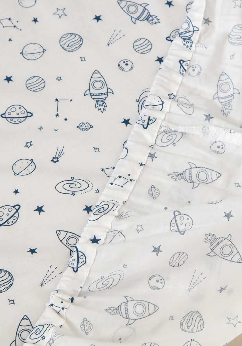 Juniors 5-Piece Space Print Comforter Set-Baby Bedding-image-7