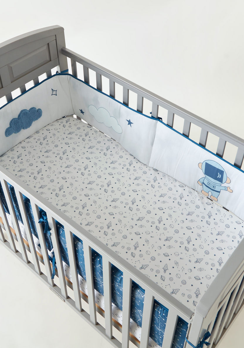 Juniors 5-Piece Space Print Comforter Set-Baby Bedding-image-8