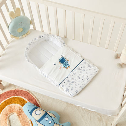 Juniors Embroidered Nest Bag - 66x36 cms-Baby Bedding-image-0