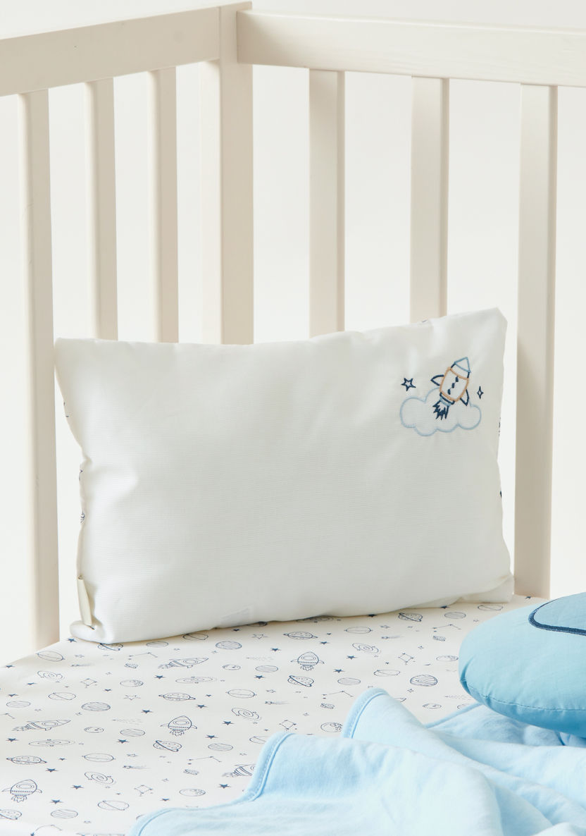Juniors Space Print Pillow-Baby Bedding-image-0