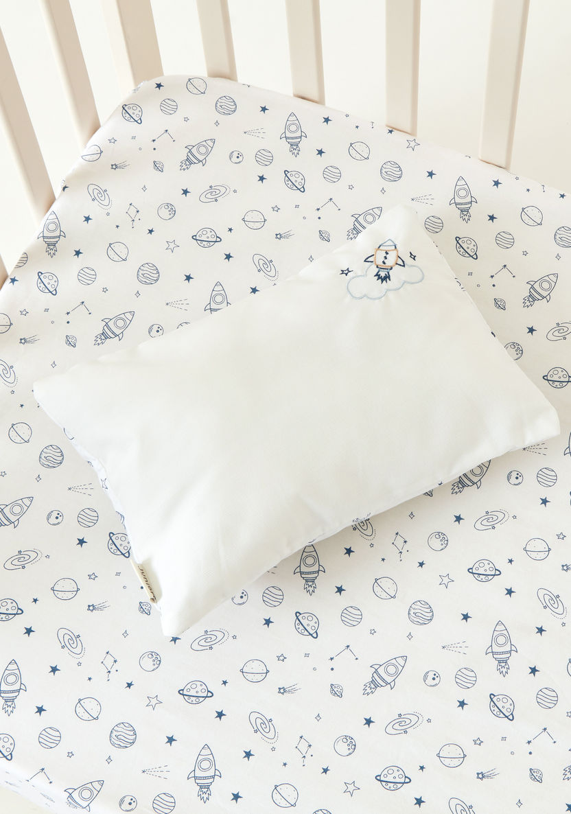 Juniors Space Print Pillow-Baby Bedding-image-1