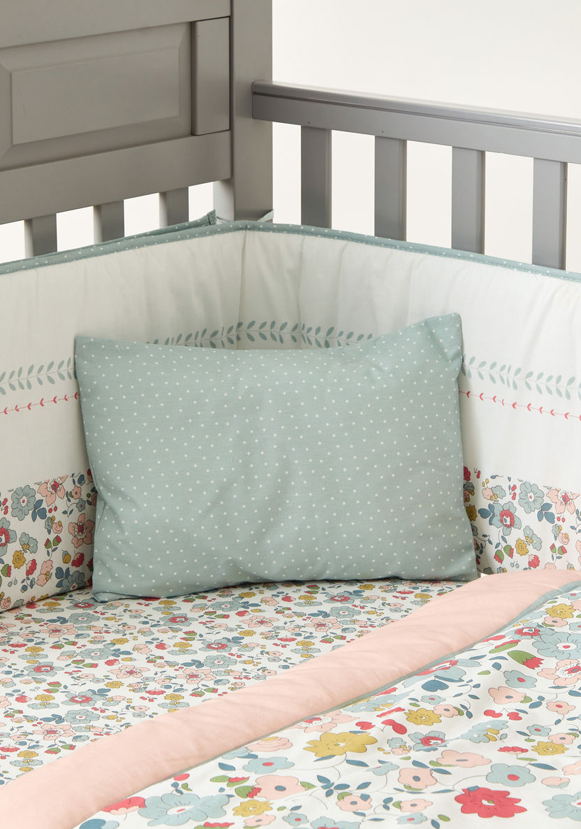 Juniors 5-Piece Floral Print Comforter Set-Baby Bedding-image-2