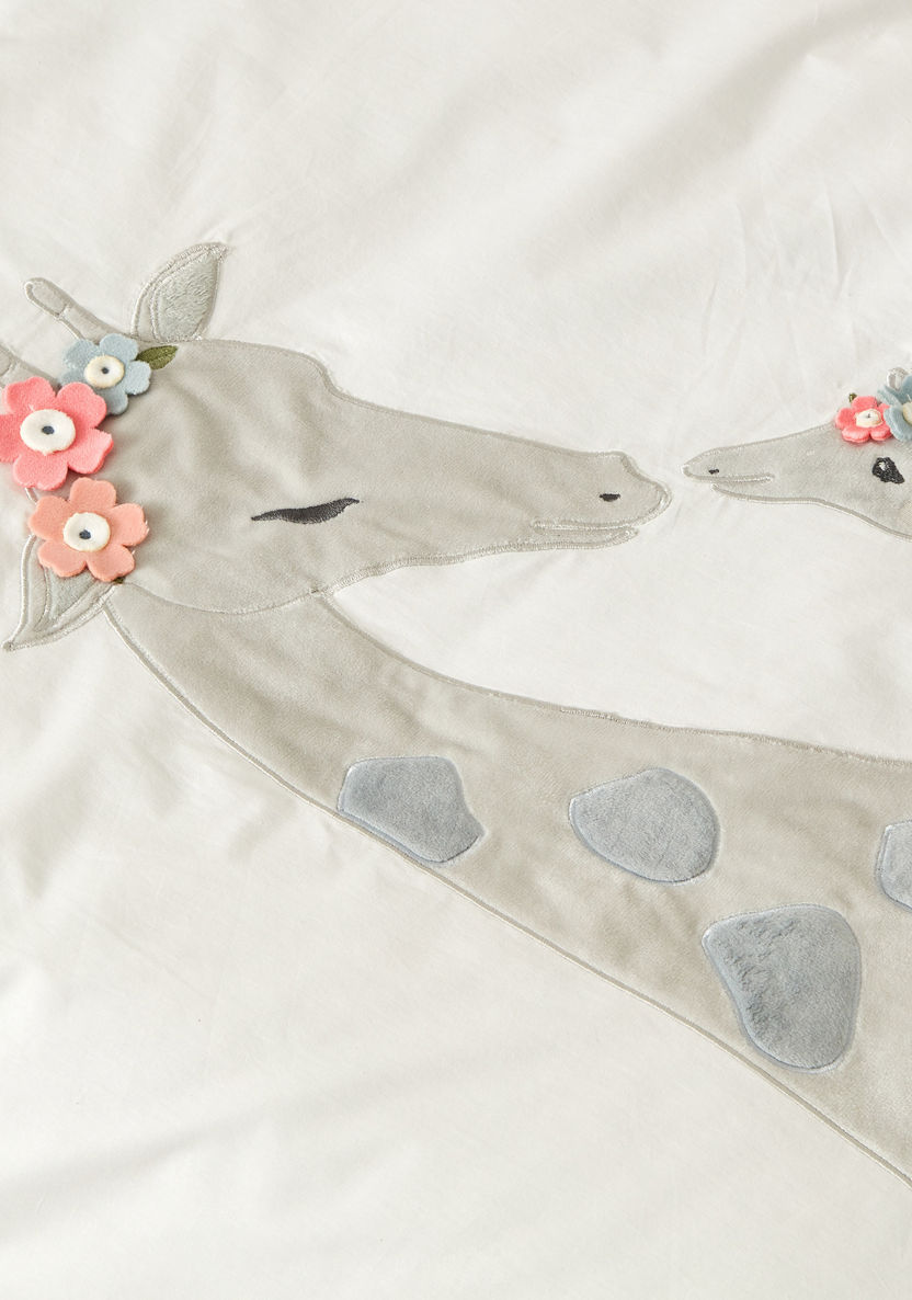 Juniors 5-Piece Floral Print Comforter Set-Baby Bedding-image-4