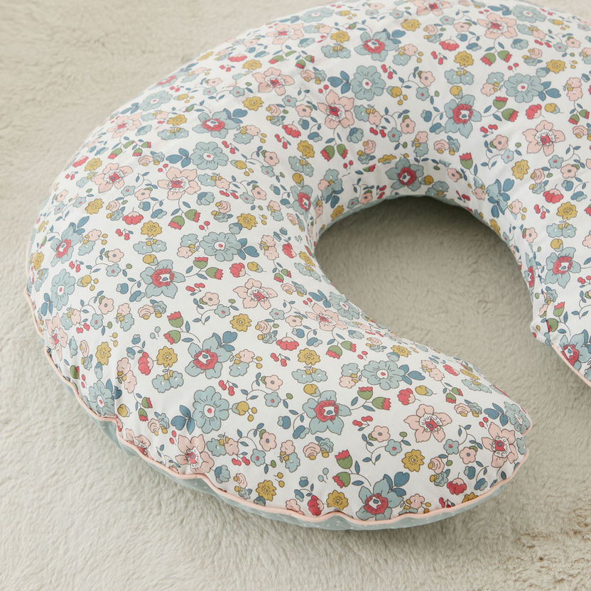 Juniors Floral Print Feeding Pillow-Nursing-image-1