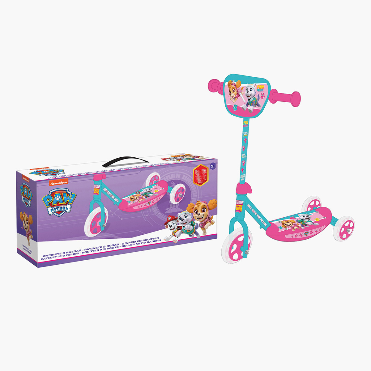 Buy Paw Patrol 3 Wheel Scooter Online Babyshop UAE
