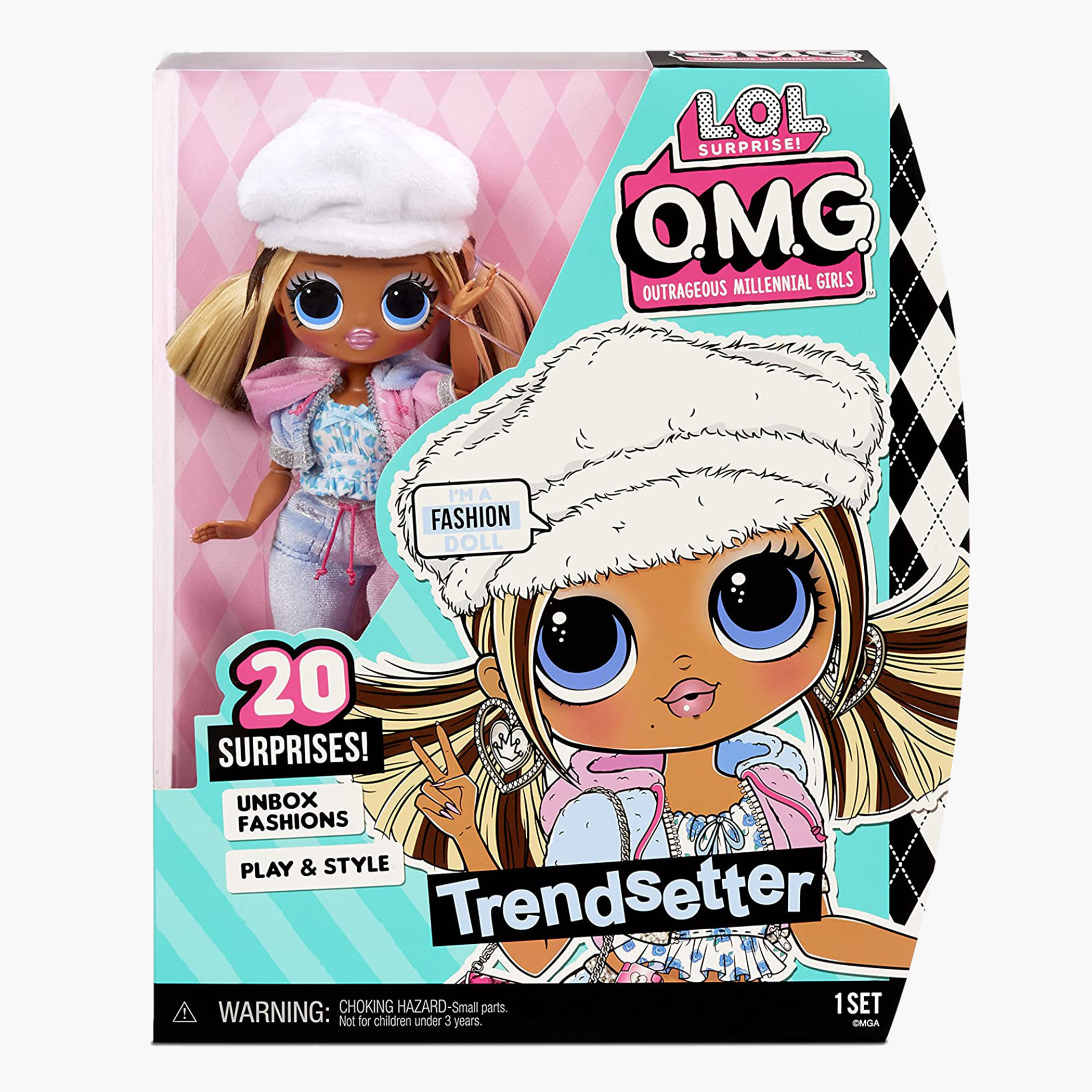 L.O.L. Surprise! OMG Trendsetter Fashion Doll-toys-dollsandplaysets-dollplaysets-image-1