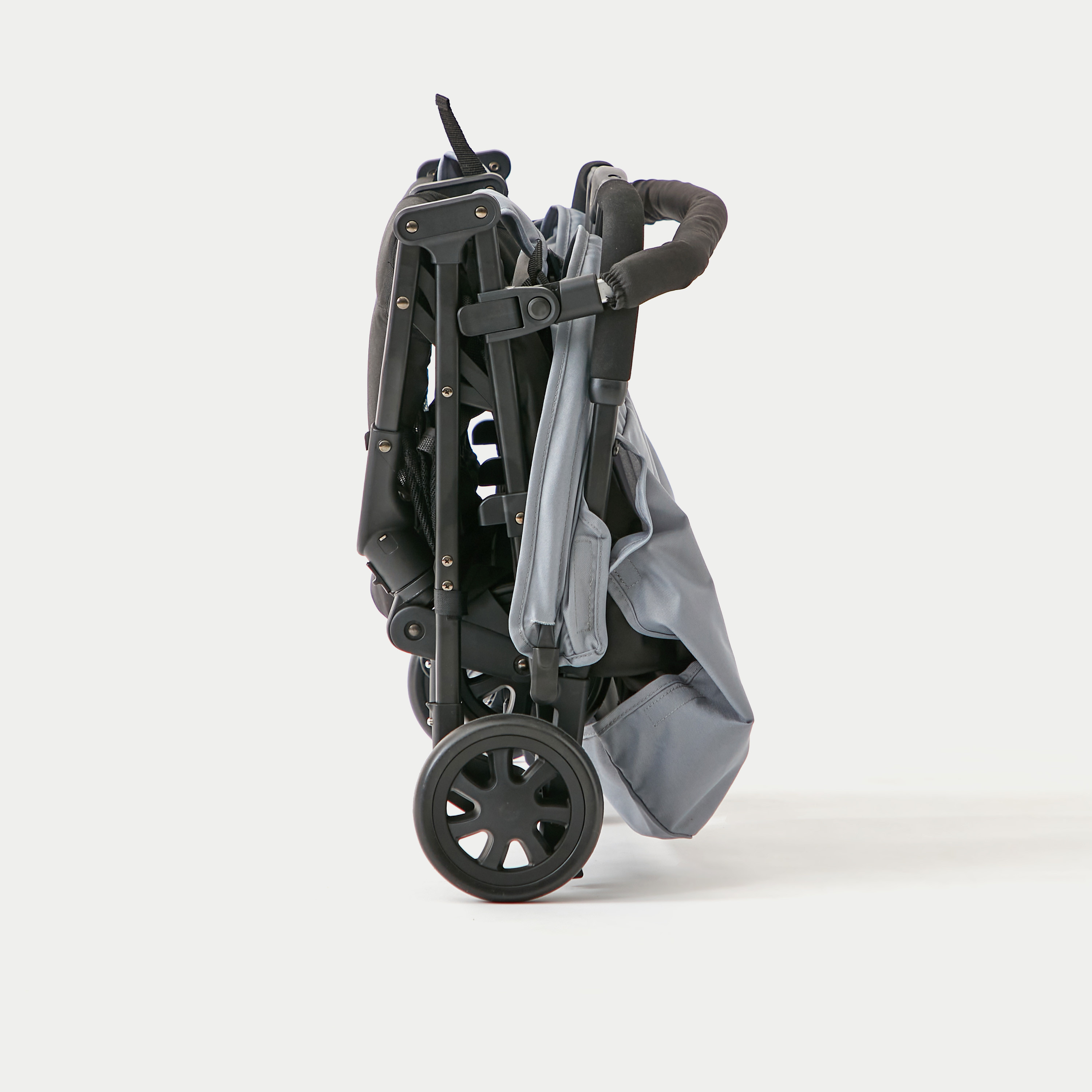 Juniors Twin Lite Stroller with Push Button Folding System, Steel Frame and Wheel Lock-baby-gear-strollersandprams-strollers-image-12