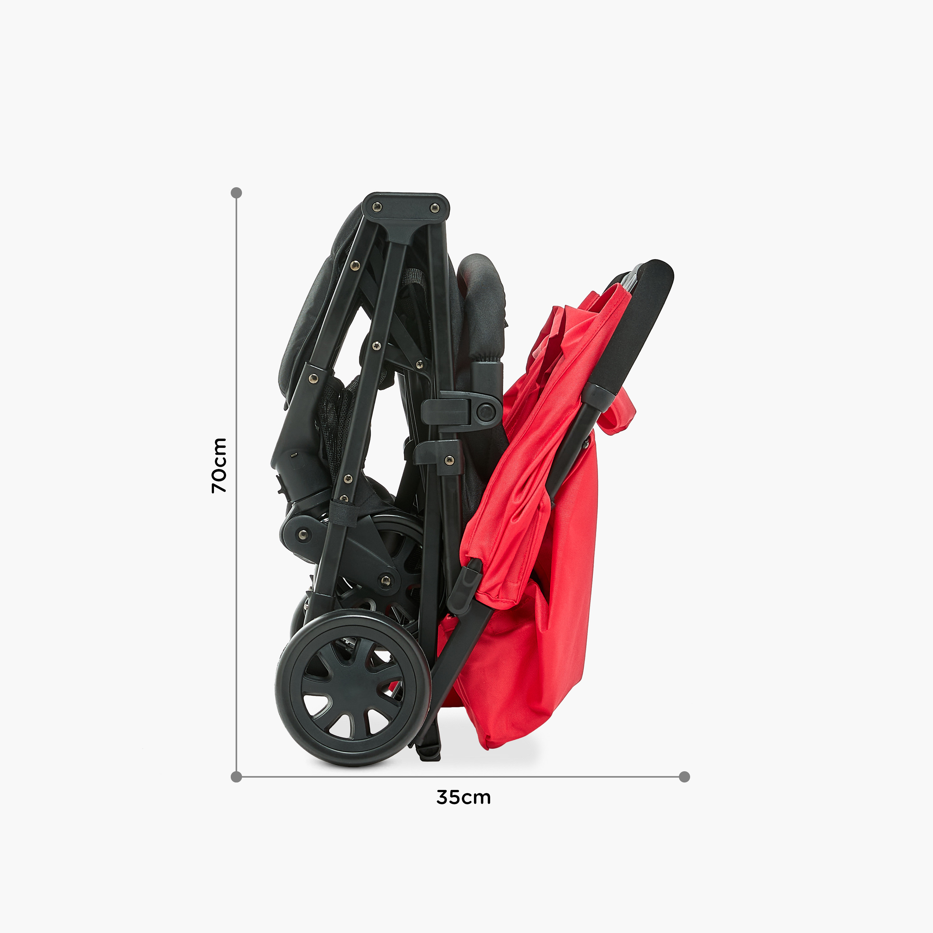 Juniors Twin Lite Stroller with Push Button Folding System, Steel Frame and Wheel Lock-baby-gear-strollersandprams-strollers-image-15