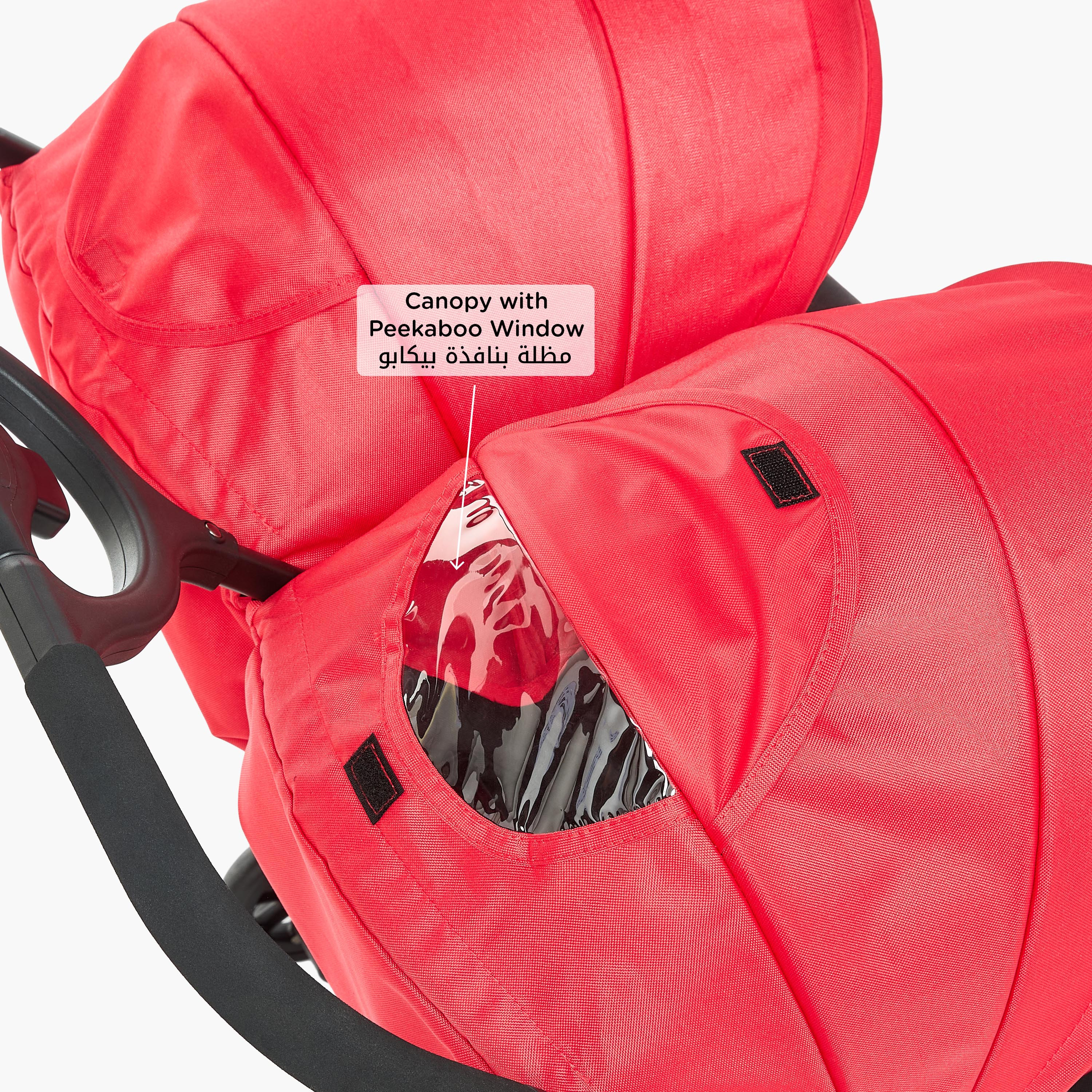 Juniors Twin Lite Stroller with Push Button Folding System, Steel Frame and Wheel Lock-baby-gear-strollersandprams-strollers-image-8