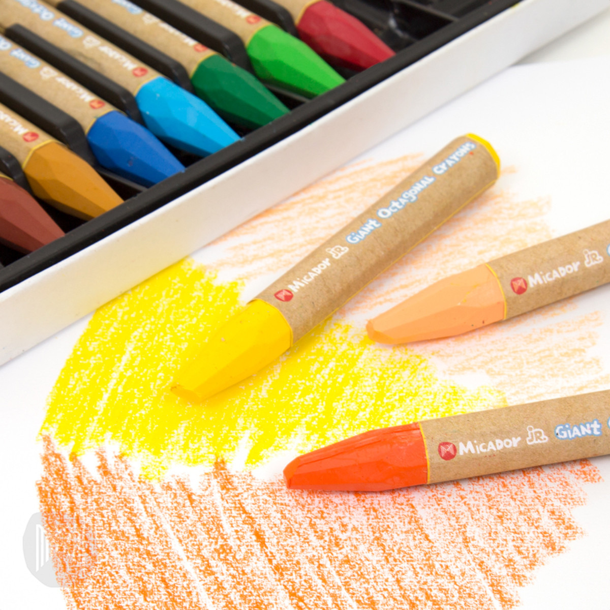 Micador 12-Piece Giant Octagonal Crayon Set-school-artsandcrafts-image-3
