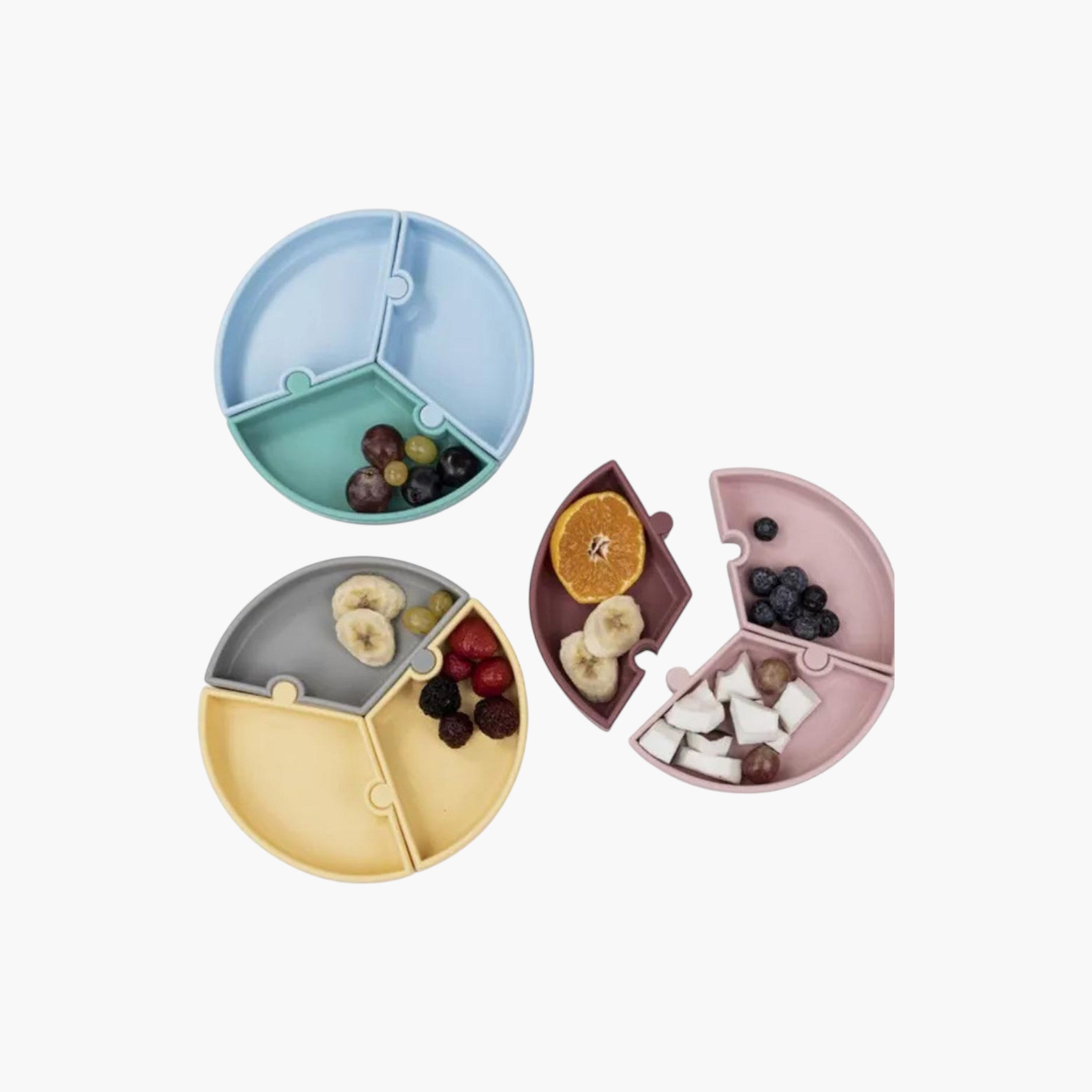 Minikoioi Puzzle Plate with 3 Sections-baby-feeding-mealtimeessentials-image-2