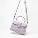 Celeste Tweed Panel Crossbody Bag with Top Handle and Twist Clasp-Women%27s Handbags-thumbnail-2