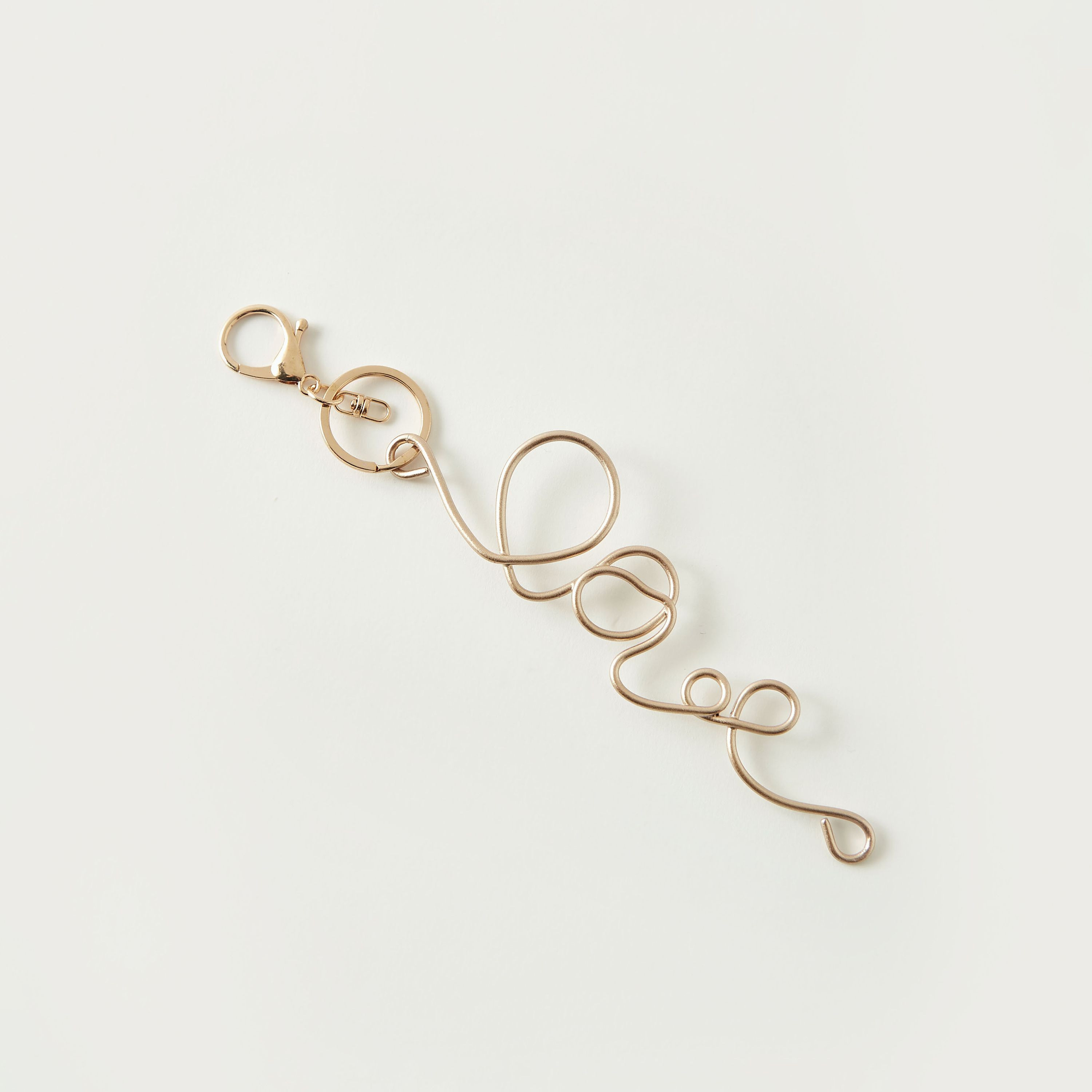 Helio Ferretti Love Metal Keychain-girls-accessories-keyringsandbagcharms-image-1