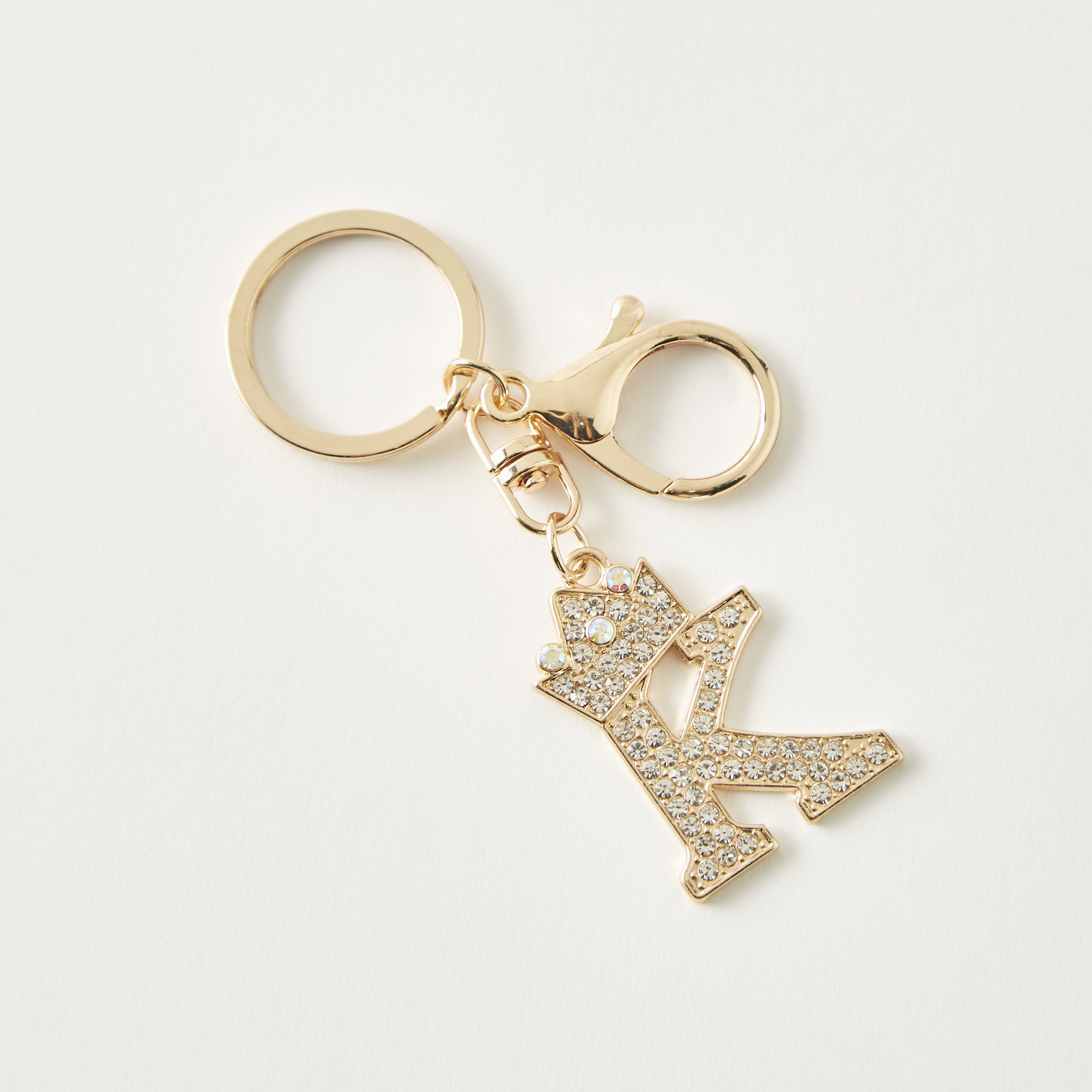 Letter on sale k keyring