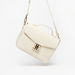 Elle Monogram Embossed Satchel Bag-Women%27s Handbags-thumbnail-2