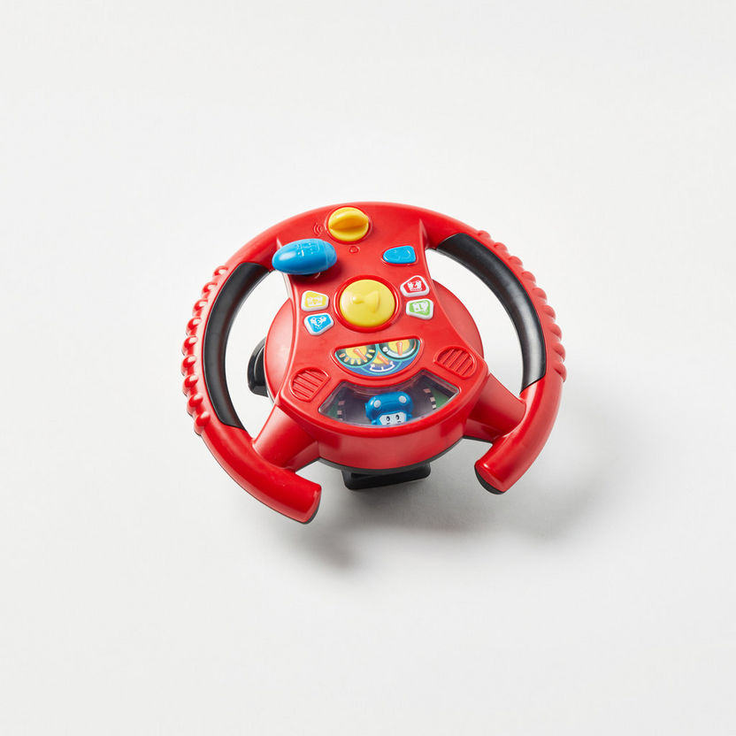 Playgo Battery Operated Steering Wheel-Baby and Preschool-image-0