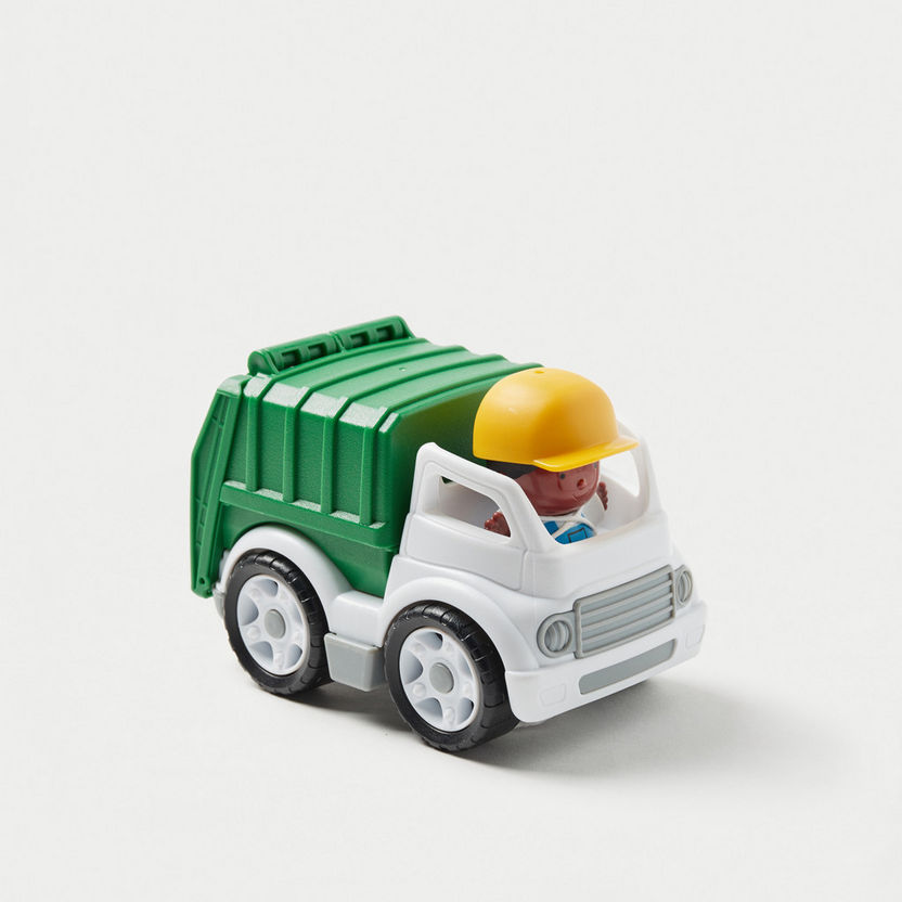 Playgo Mini Go City Bin Truck Toy-Scooters and Vehicles-image-0