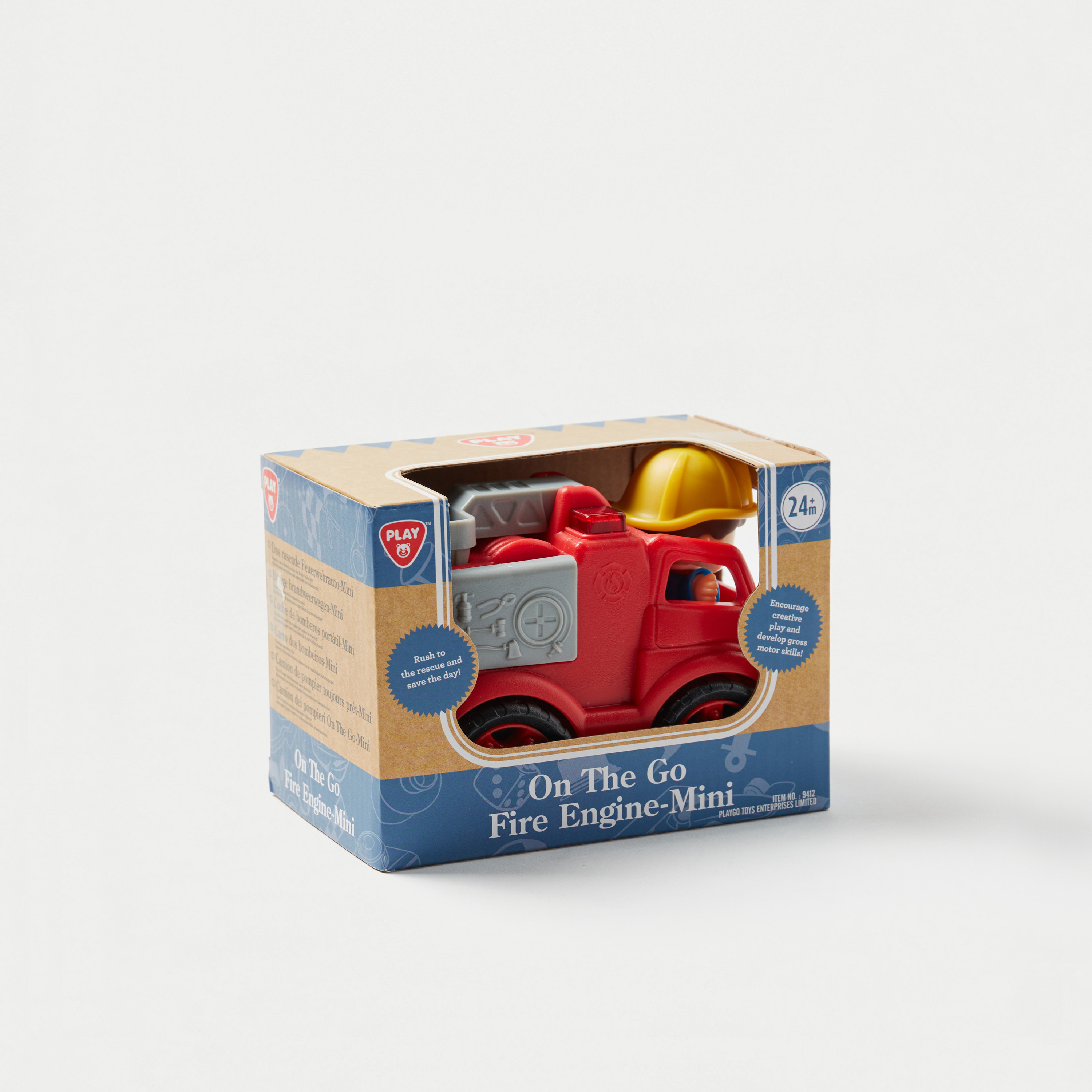 Playgo Mini On The Go Fire Engine Toy-toys-playvehicles-utilityvehicles-image-6