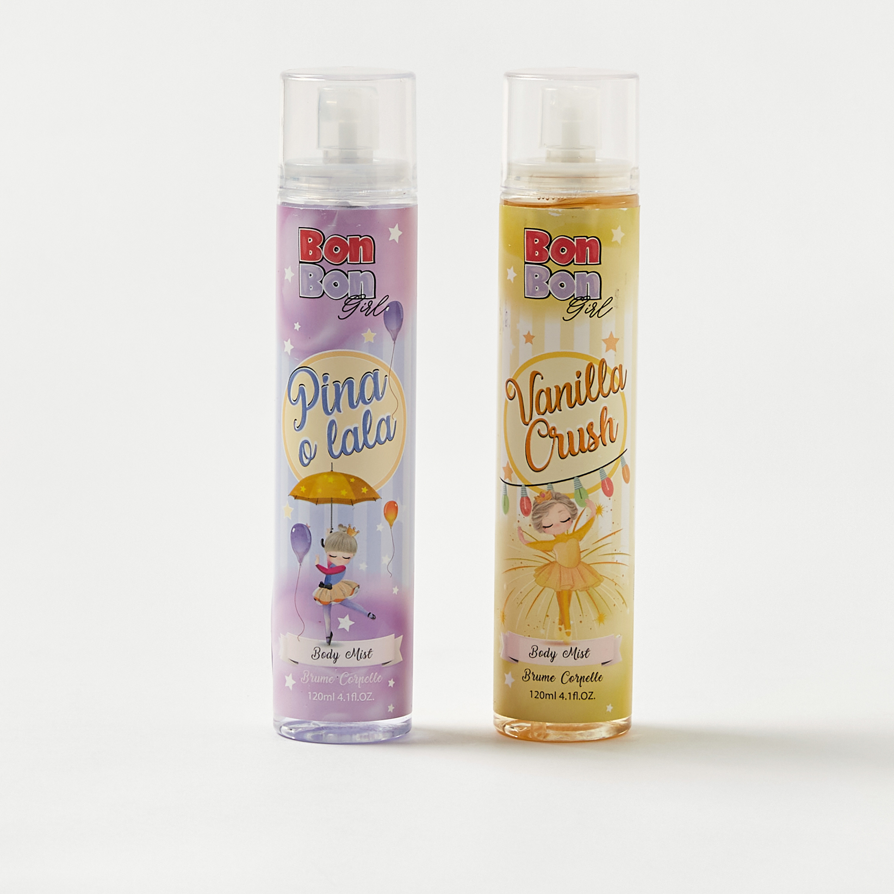 طقم هدايا بخاخ معطر للجسم قطعتين من بون بون جيرل-baby-bathandcare-hairbodyskincare-image-1