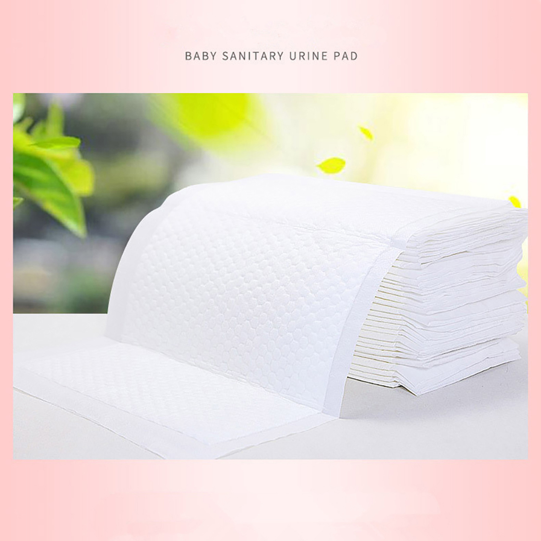 مفارش تغيير للاستخدام مرة واحدة من ليتل ستوري - طقم من 50 قطعة-baby-diapering-changingmats-image-11