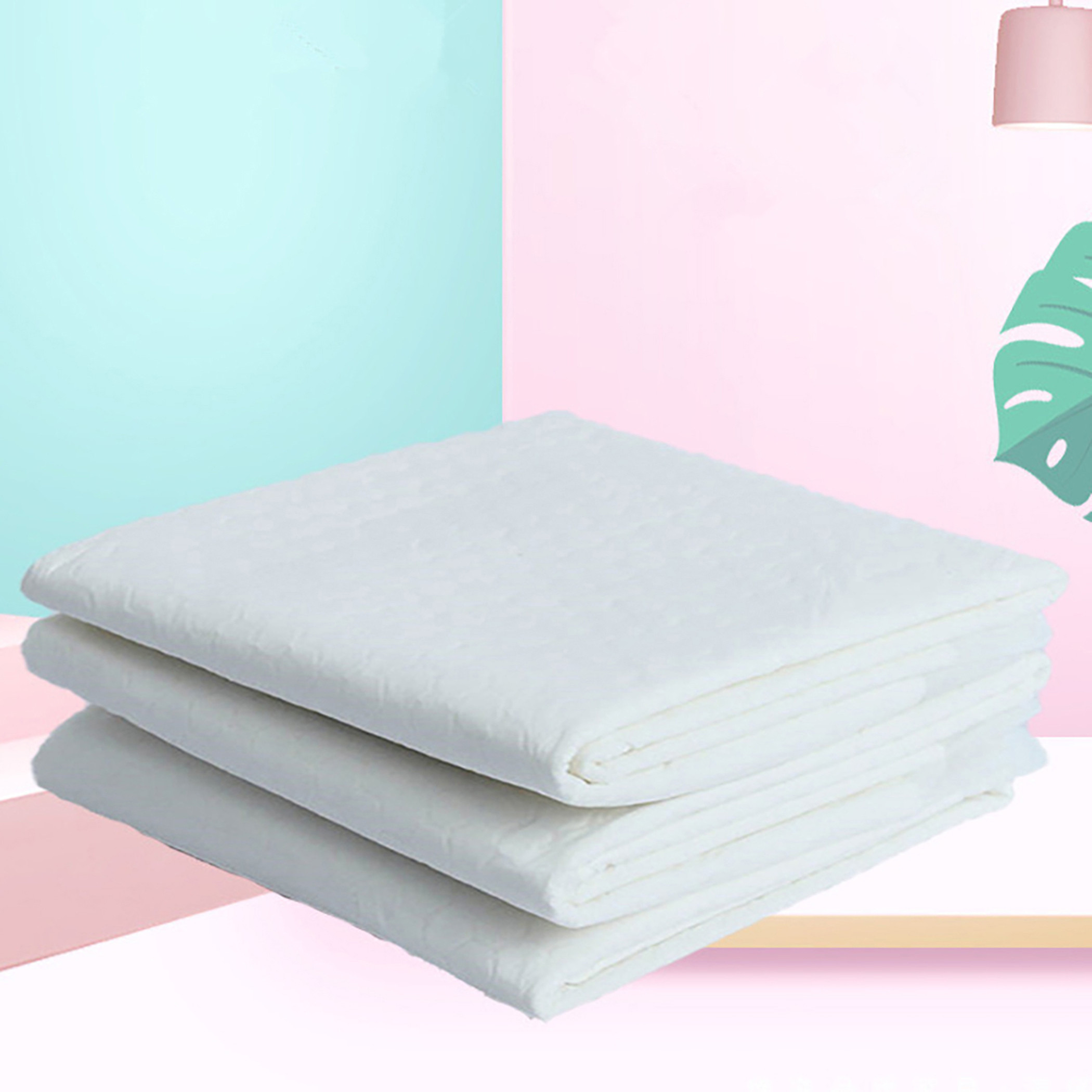 مفارش تغيير للاستخدام مرة واحدة من ليتل ستوري - طقم من 50 قطعة-baby-diapering-changingmats-image-7