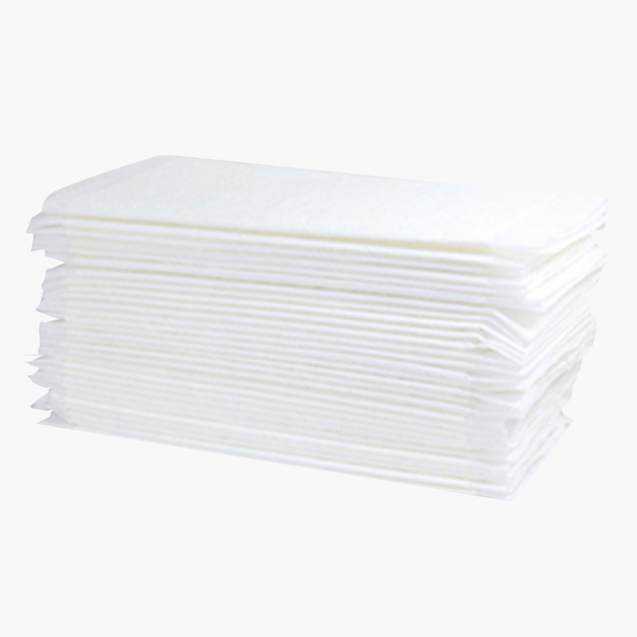 مفارش تغيير للاستخدام مرة واحدة من ليتل ستوري - طقم من 50 قطعة-baby-diapering-changingmats-image-9