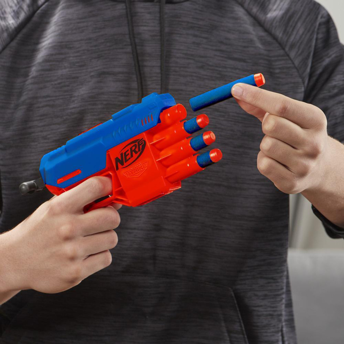 Buy Nerf Alpha Strike Claw QS-4 Blaster Gun Set Online | Babyshop UAE