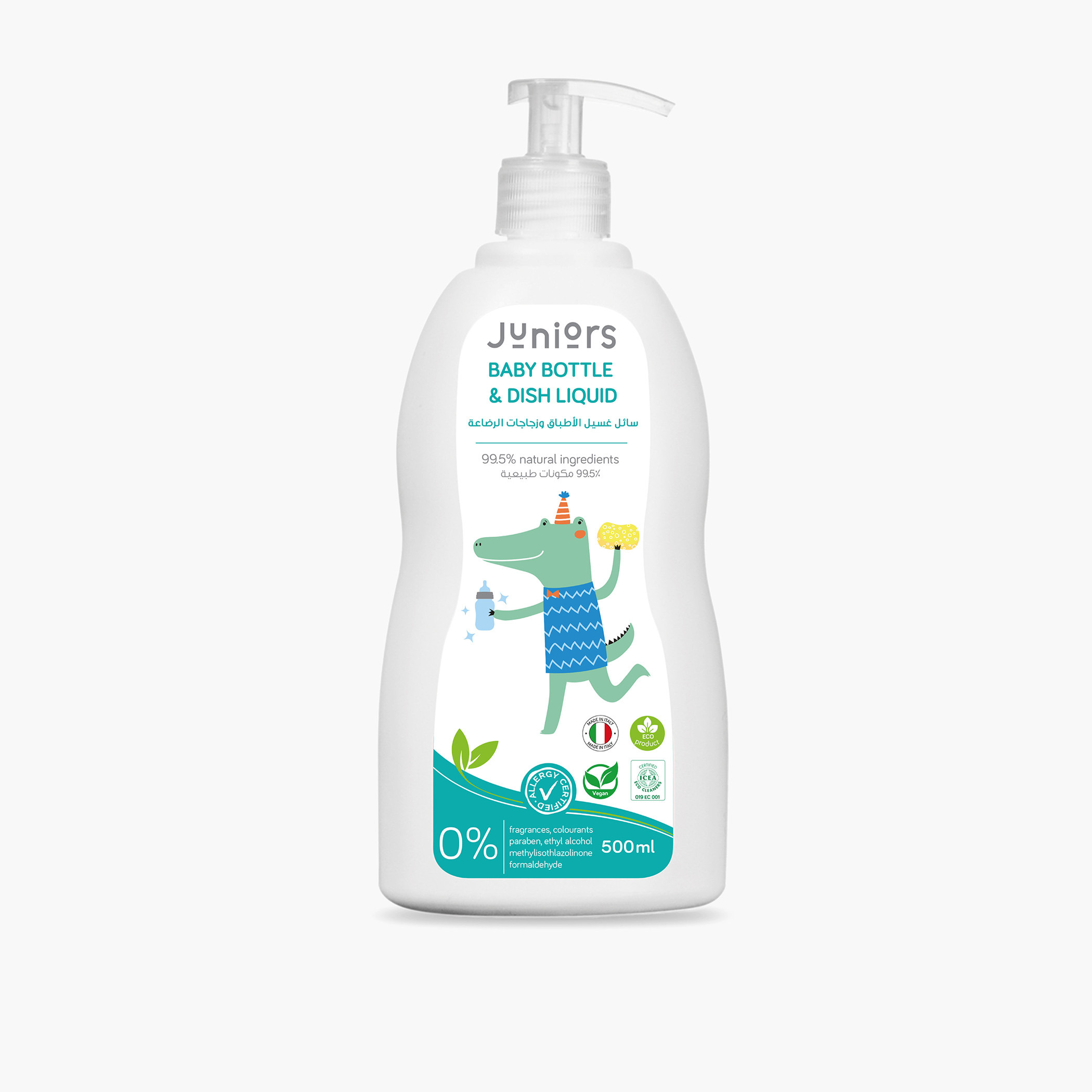 Juniors Feeding Bottle Cleaning Liquid - 500 ml-baby-feeding-cleaningliquids-image-1