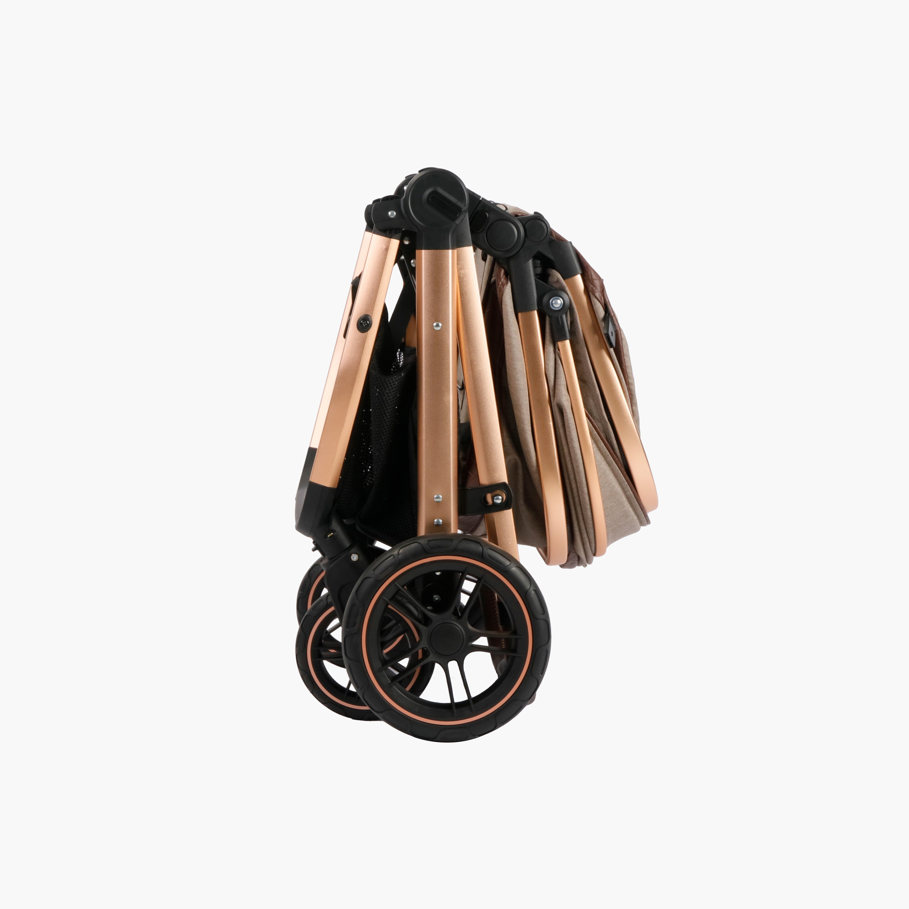 عربة أطفال أوليفا بنظام طي بزر ضغط وإطار ألومنيوم وقفل للعجلات من جونيورز -baby-gear-strollersandprams-strollers-image-6