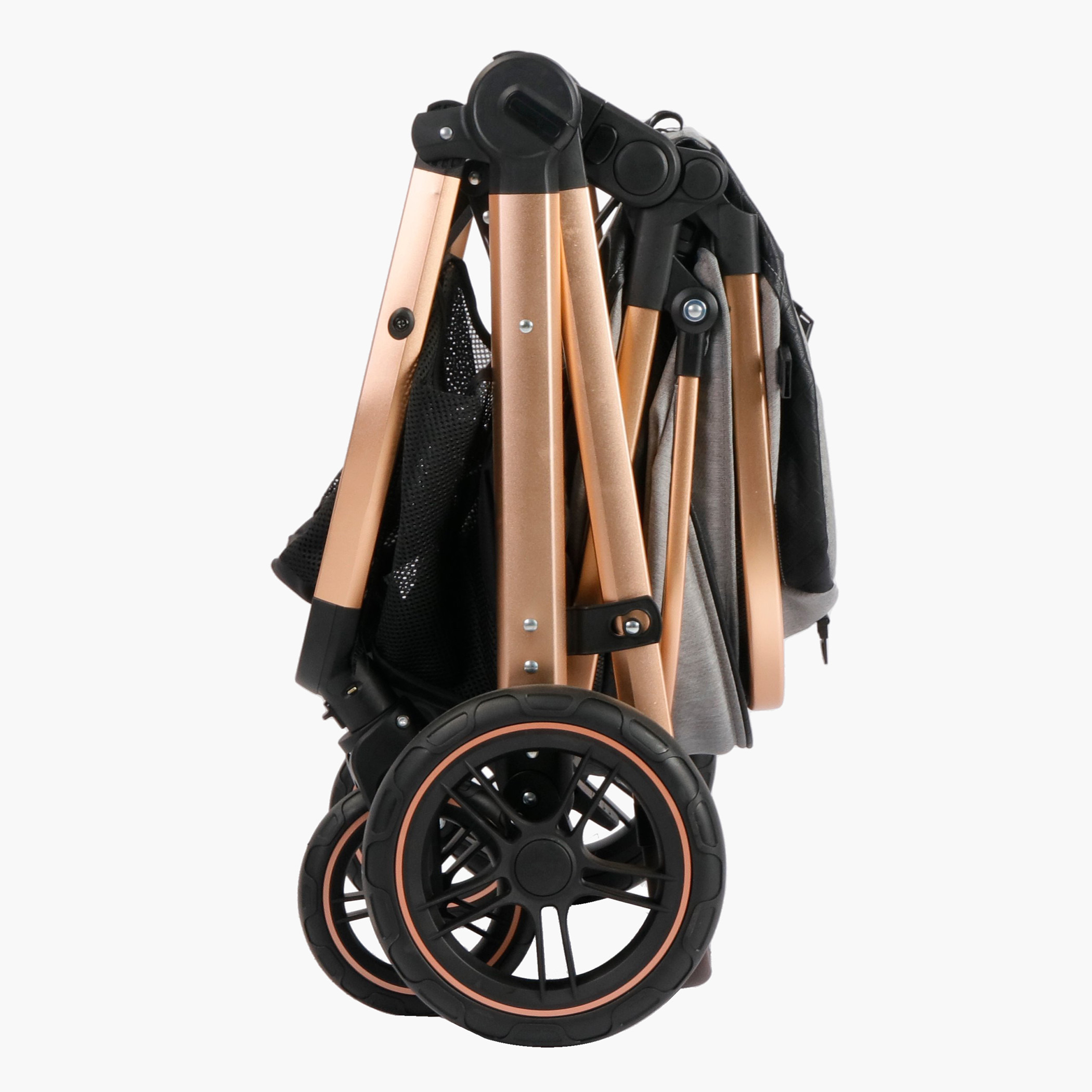 عربة أطفال أوليفا بنظام طي بزر ضغط وإطار ألومنيوم وقفل للعجلات من جونيورز -baby-gear-strollersandprams-strollers-image-7