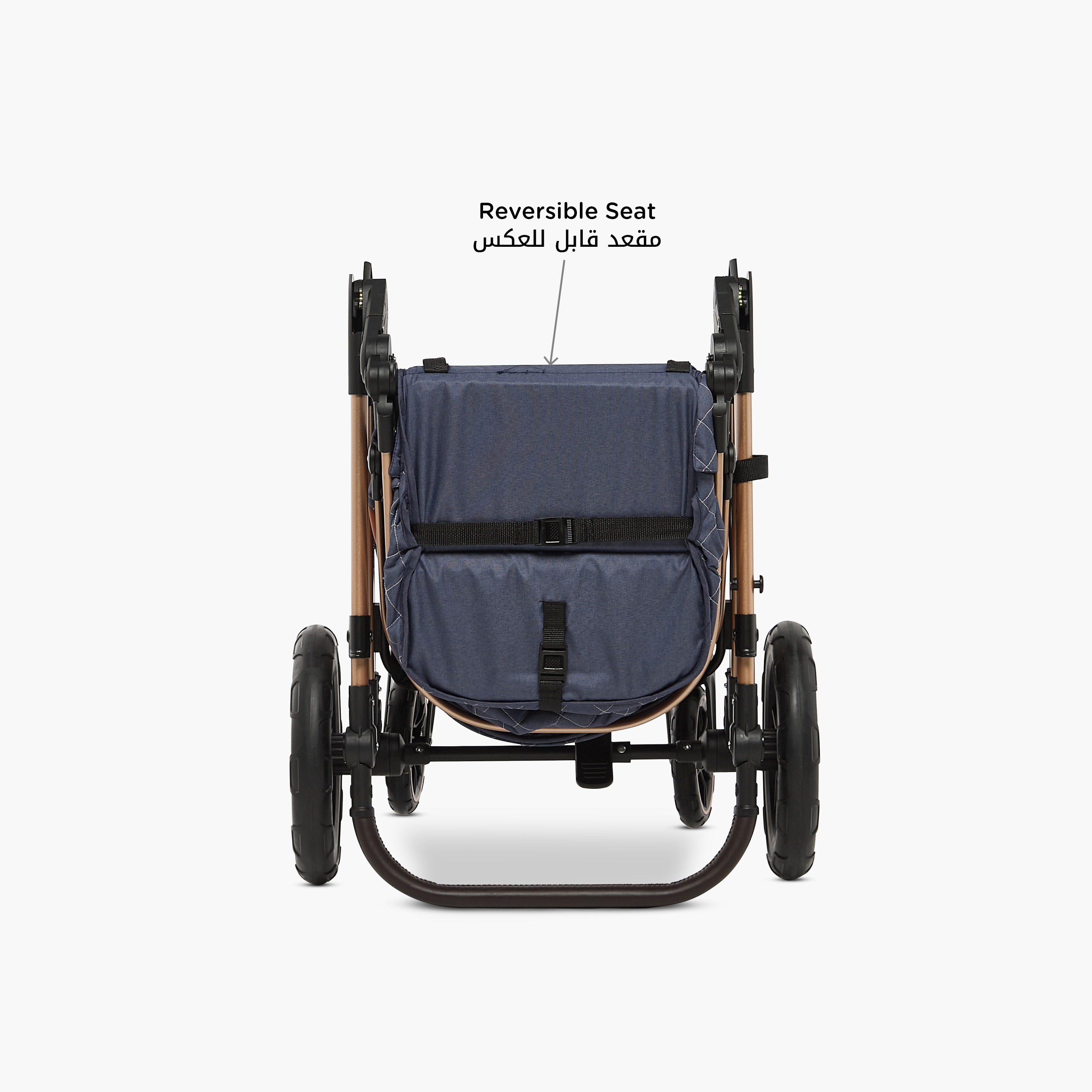 Juniors City Multipurpose Stroller with Push Button Folding System, Metal Frame and Wheel Lock-baby-gear-strollersandprams-strollers-image-6