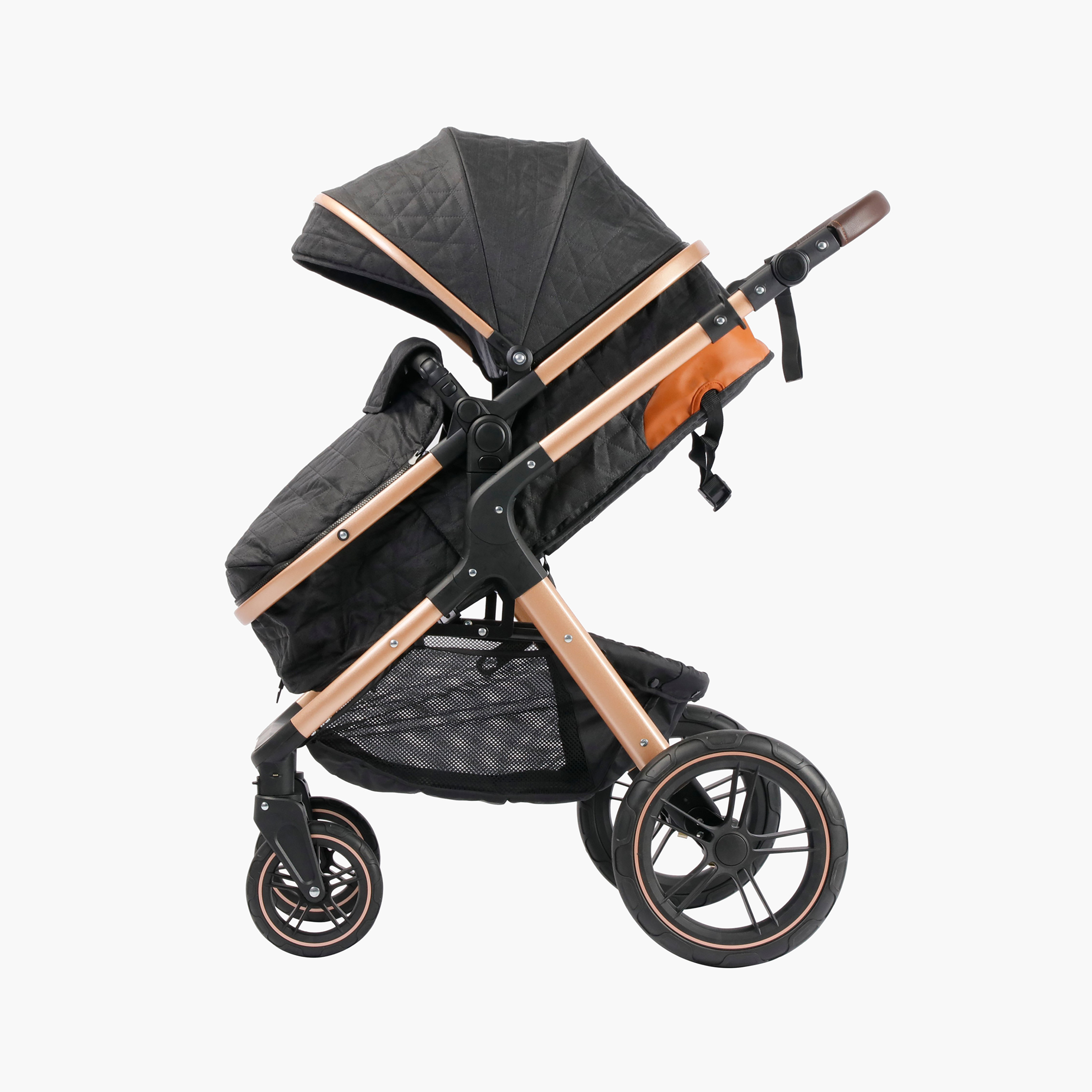 Juniors City Multipurpose Stroller with Push Button Folding System, Metal Frame and Wheel Lock-baby-gear-strollersandprams-strollers-image-2