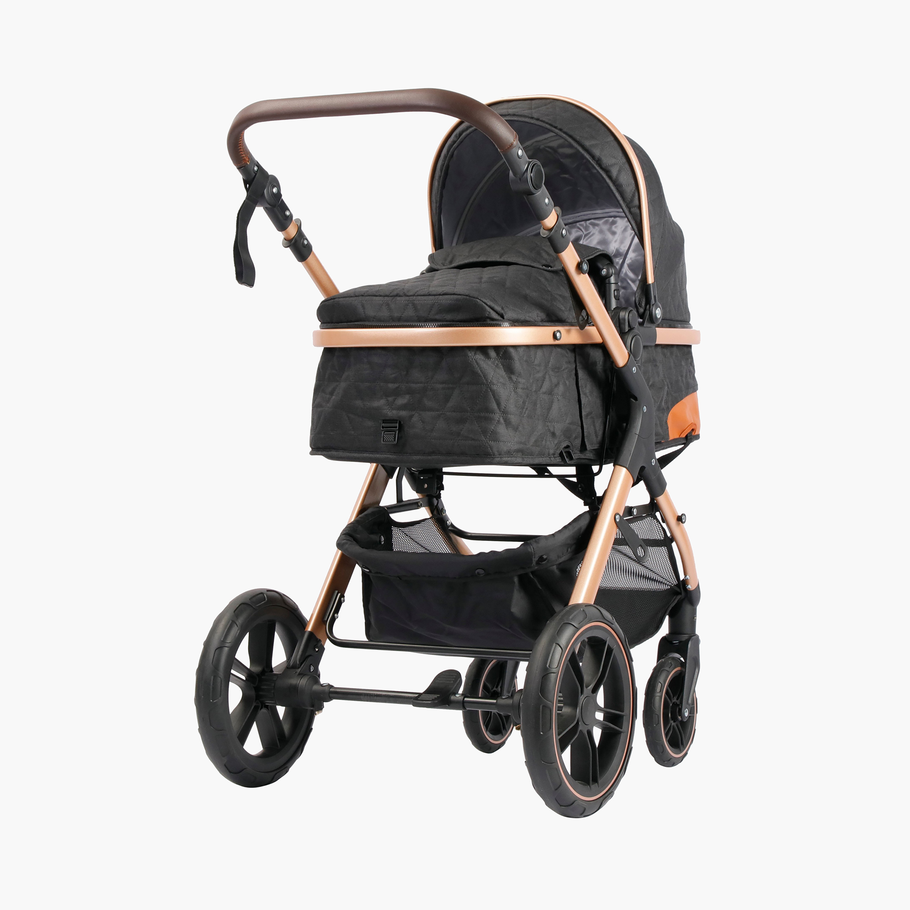 Juniors City Multipurpose Stroller with Push Button Folding System, Metal Frame and Wheel Lock-baby-gear-strollersandprams-strollers-image-4