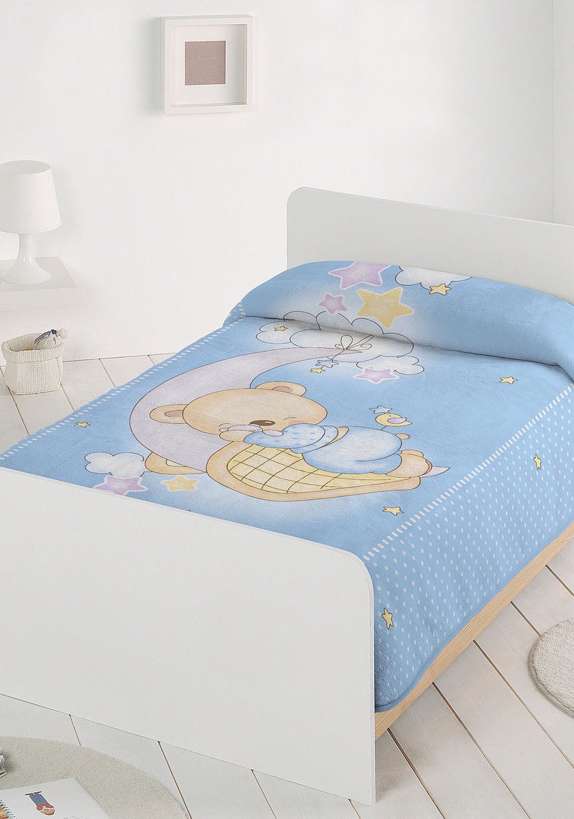 Pielsa Printed Blanket - 110x140 cms-Blankets and Throws-image-5