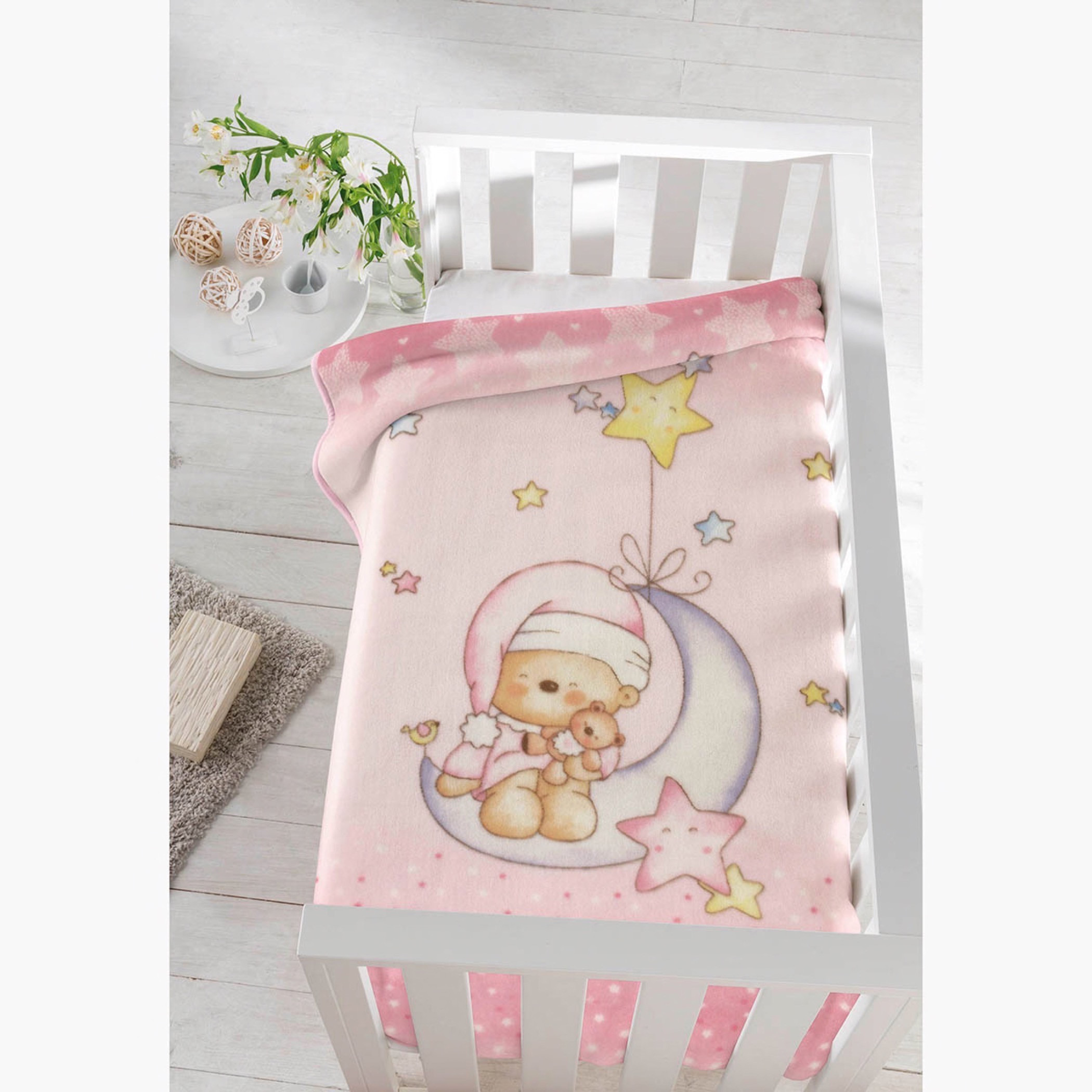 Pielsa Printed Blanket - 110x140 cms-baby-nursery-blanketsandswaddles-blanketsandquilts-image-1