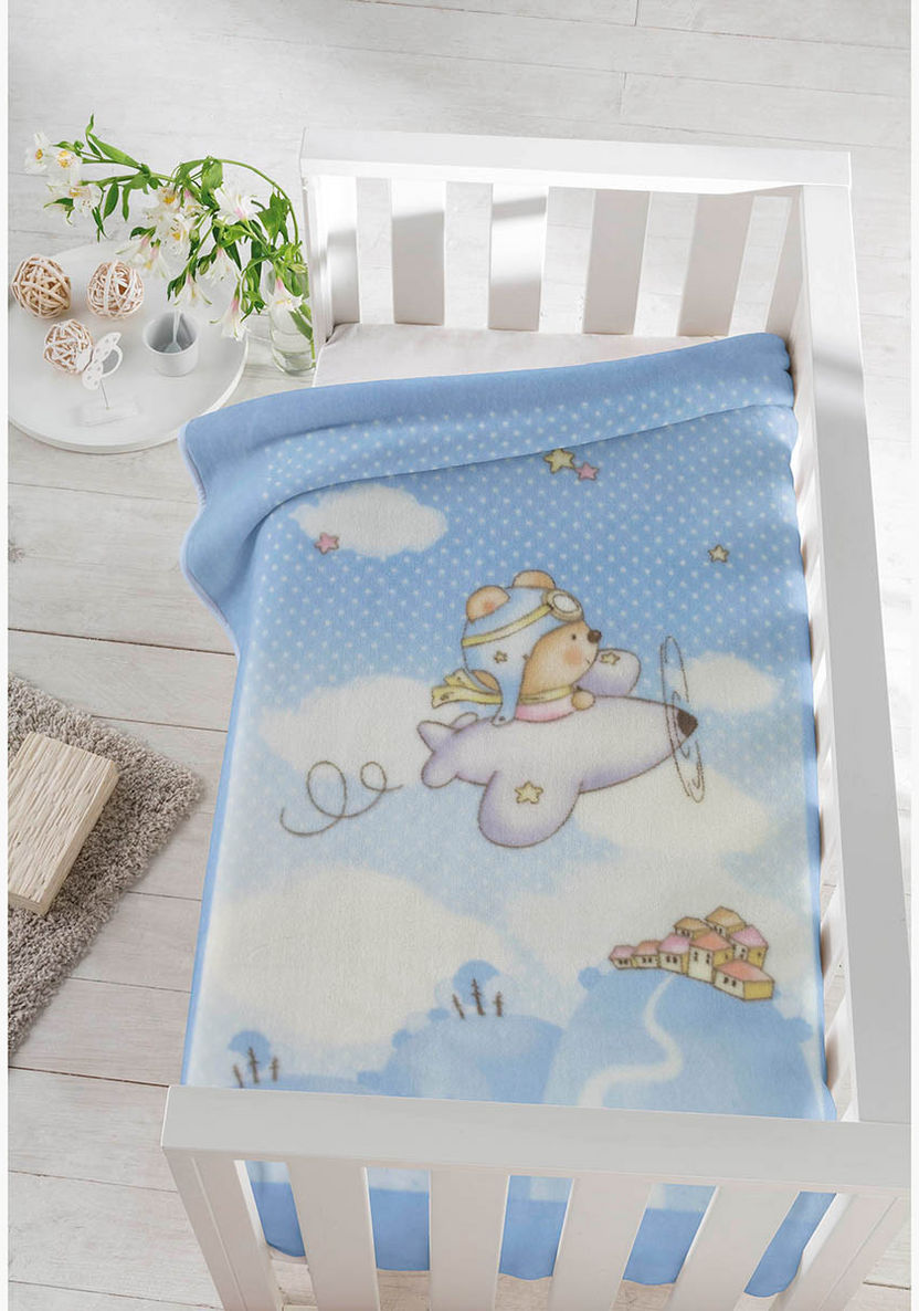 Pielsa Printed Blanket - 80x110 cms-Blankets and Throws-image-0