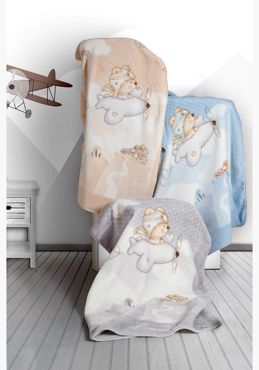 Pielsa Printed Blanket - 80x110 cms-Blankets and Throws-image-4
