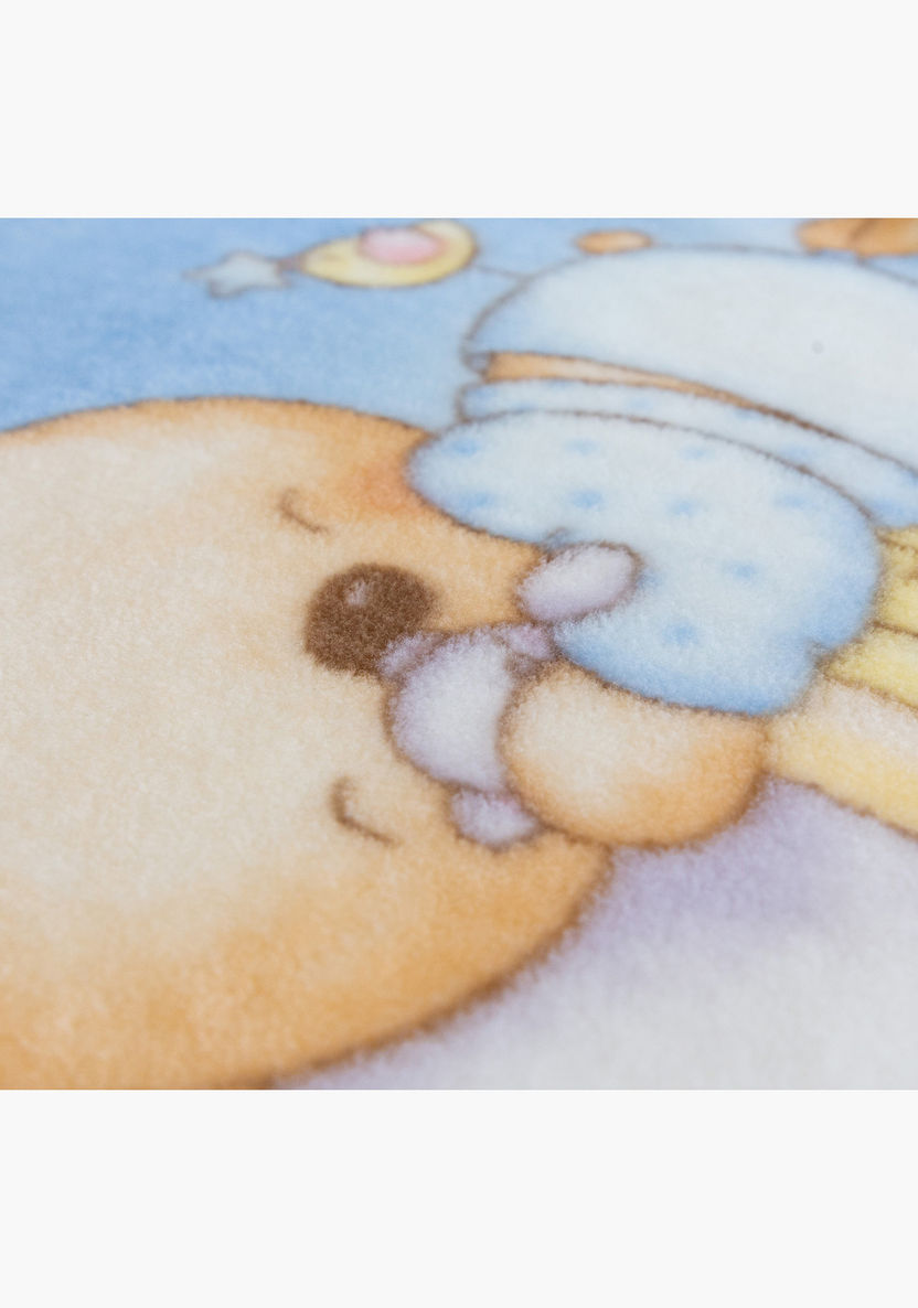 Pielsa Bear Print Blanket - 80x110 cms-Blankets and Throws-image-2