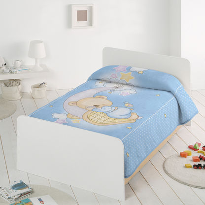 Pielsa Bear Print Blanket - 80x110 cms-Blankets and Throws-image-5