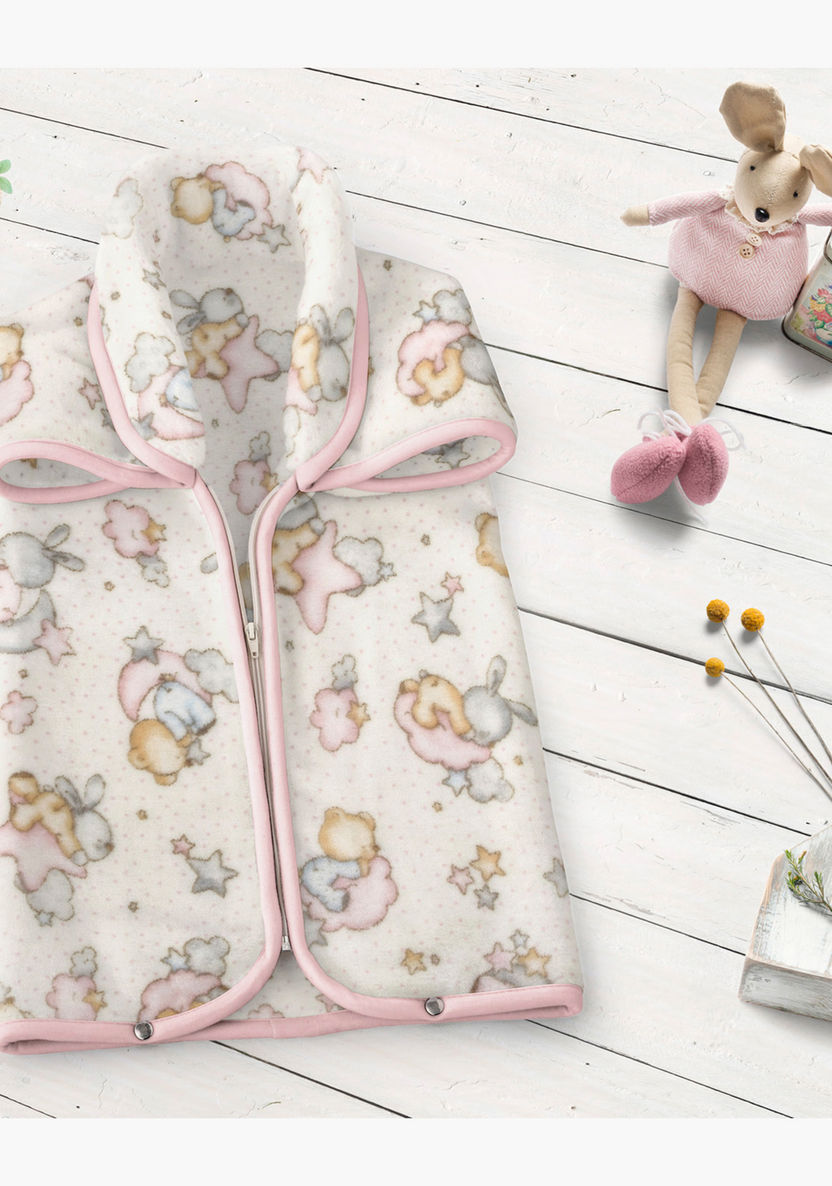 Pielsa Printed Nest Bag - 80x90 cms-Swaddles and Sleeping Bags-image-0